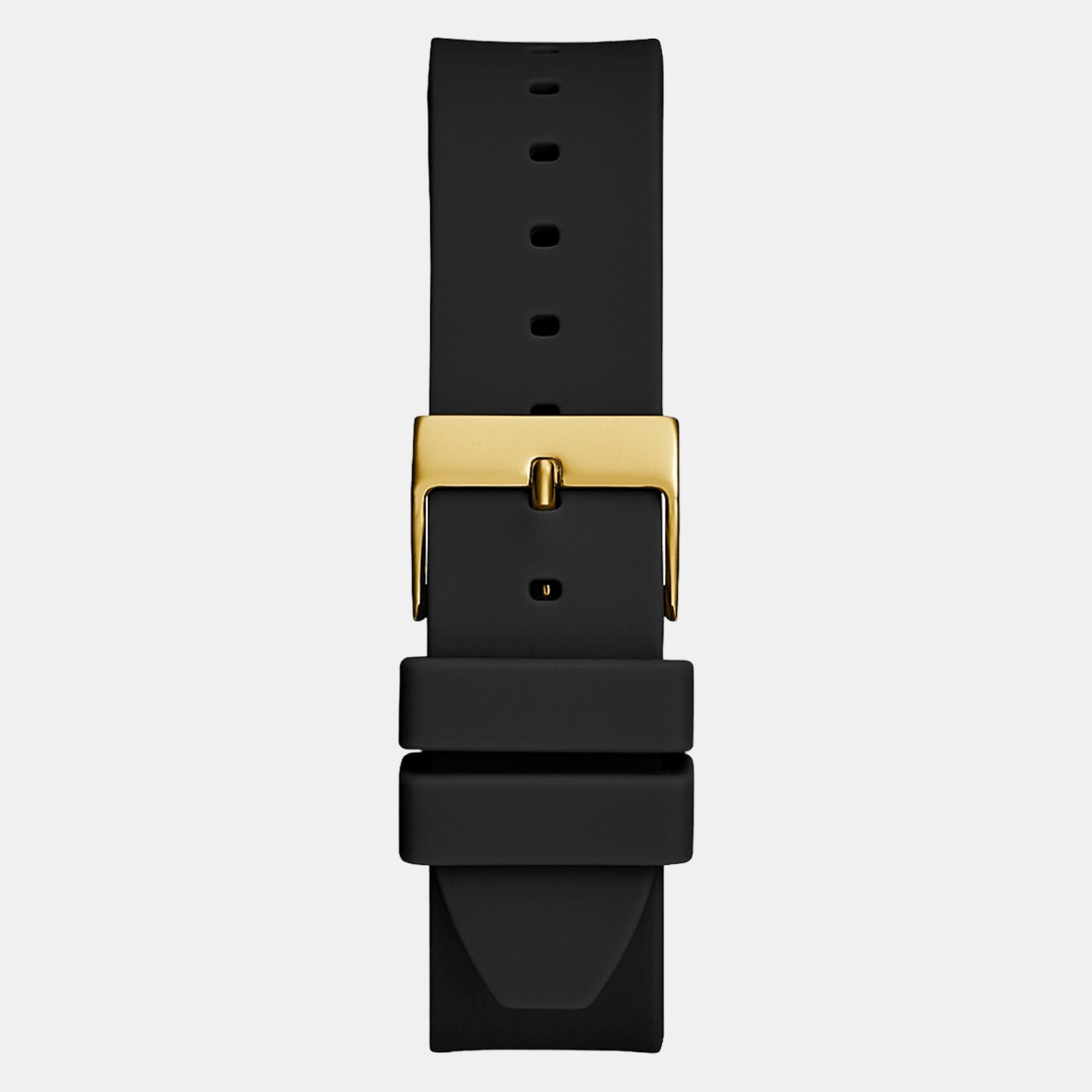 Guess G Hype Women Quartz Gold Dial Analog Silicone Watch GW0555L2 - view 3