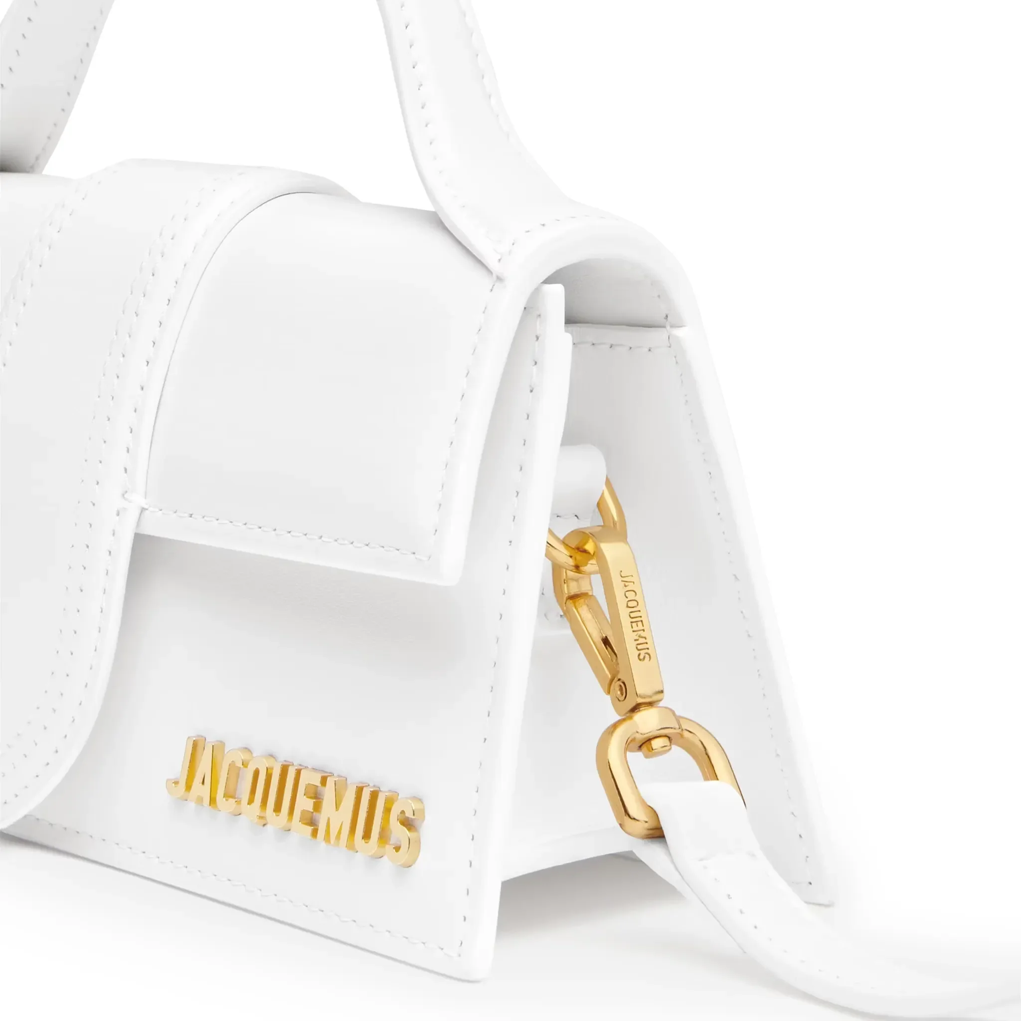 Jacquemus Le Bambino Small White Crossbody Bag - view 4