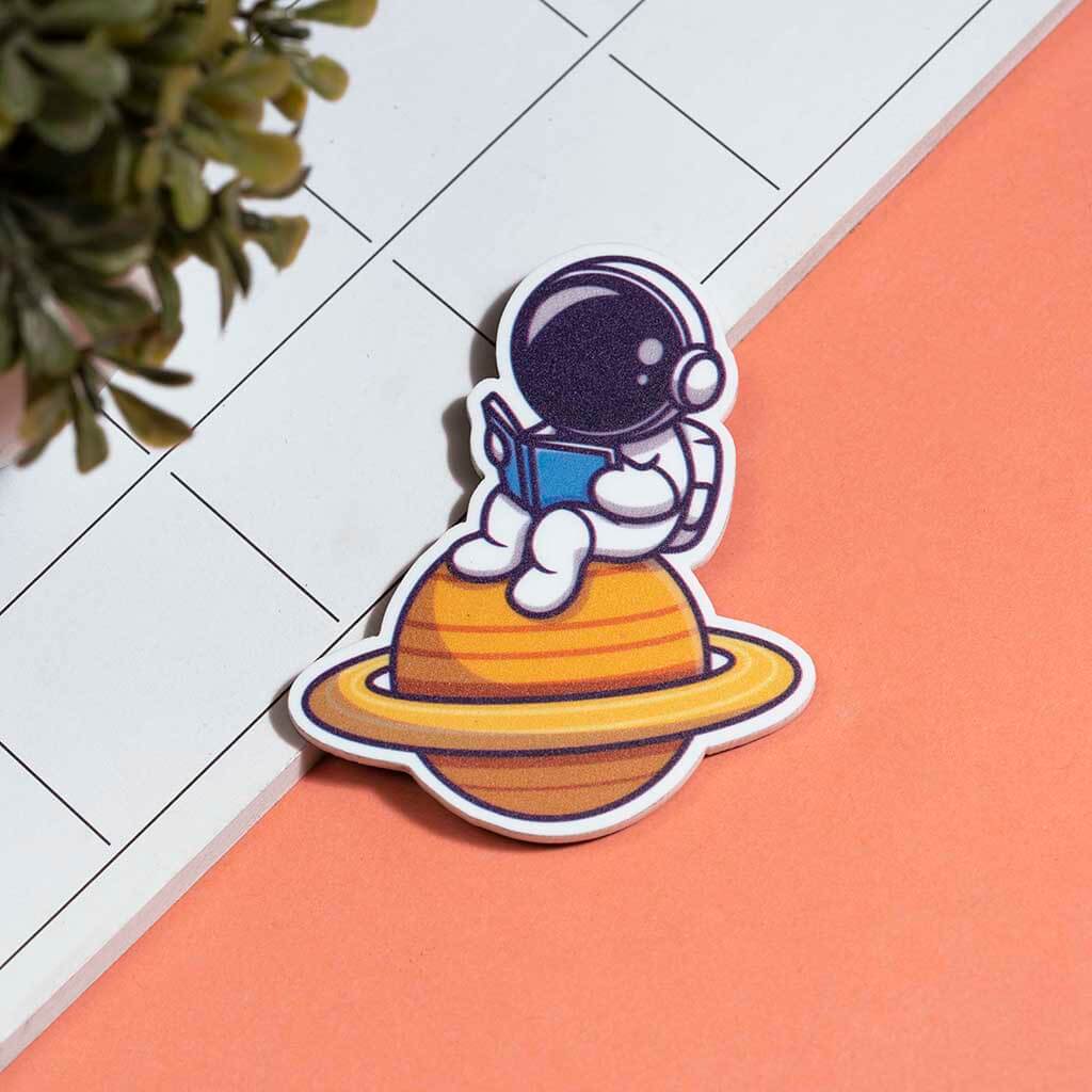 Bigsmall_cc Astro Saturn Fridge Magnet