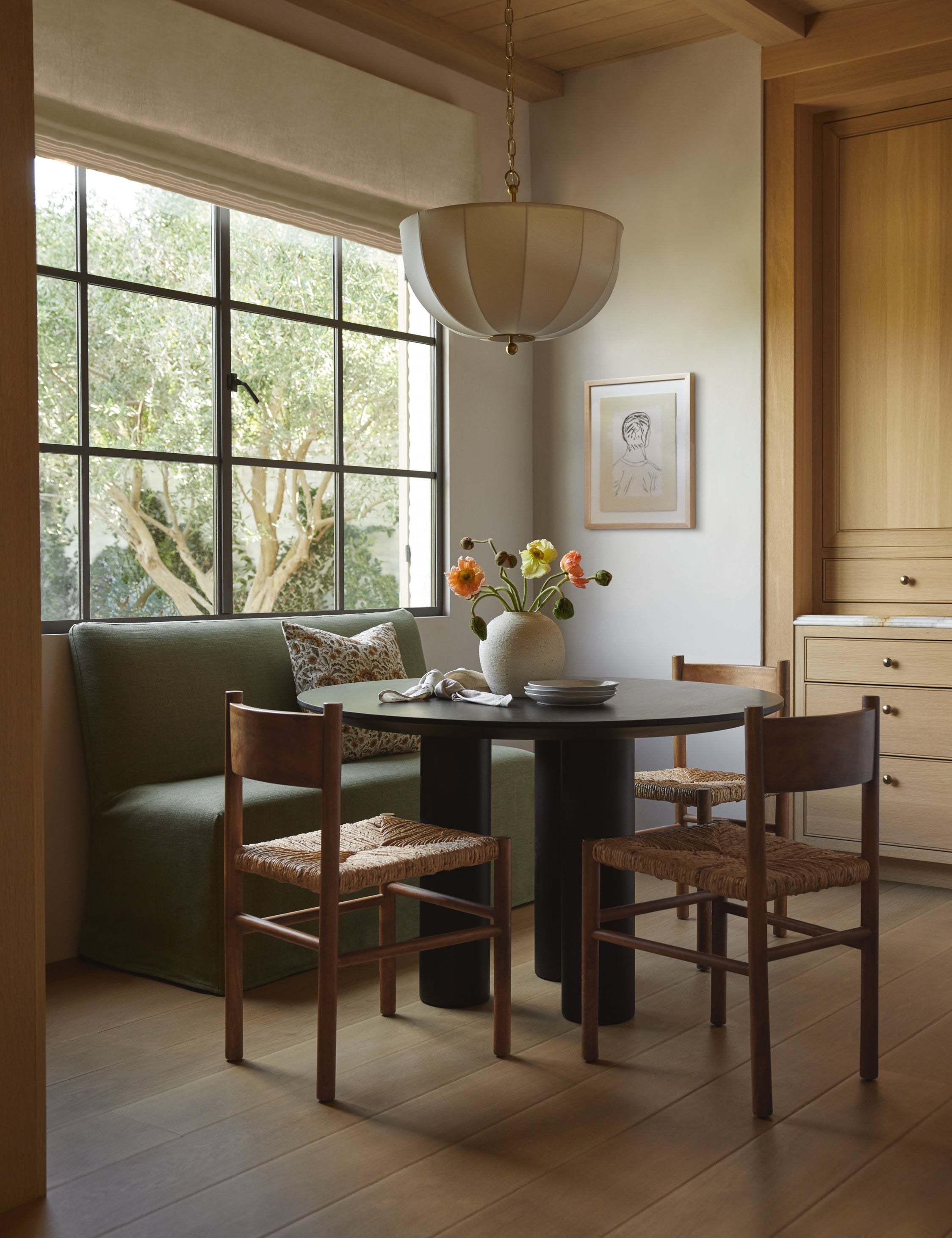 Lulu and Georgia Haddan Slipcover Dining Bench - view 19