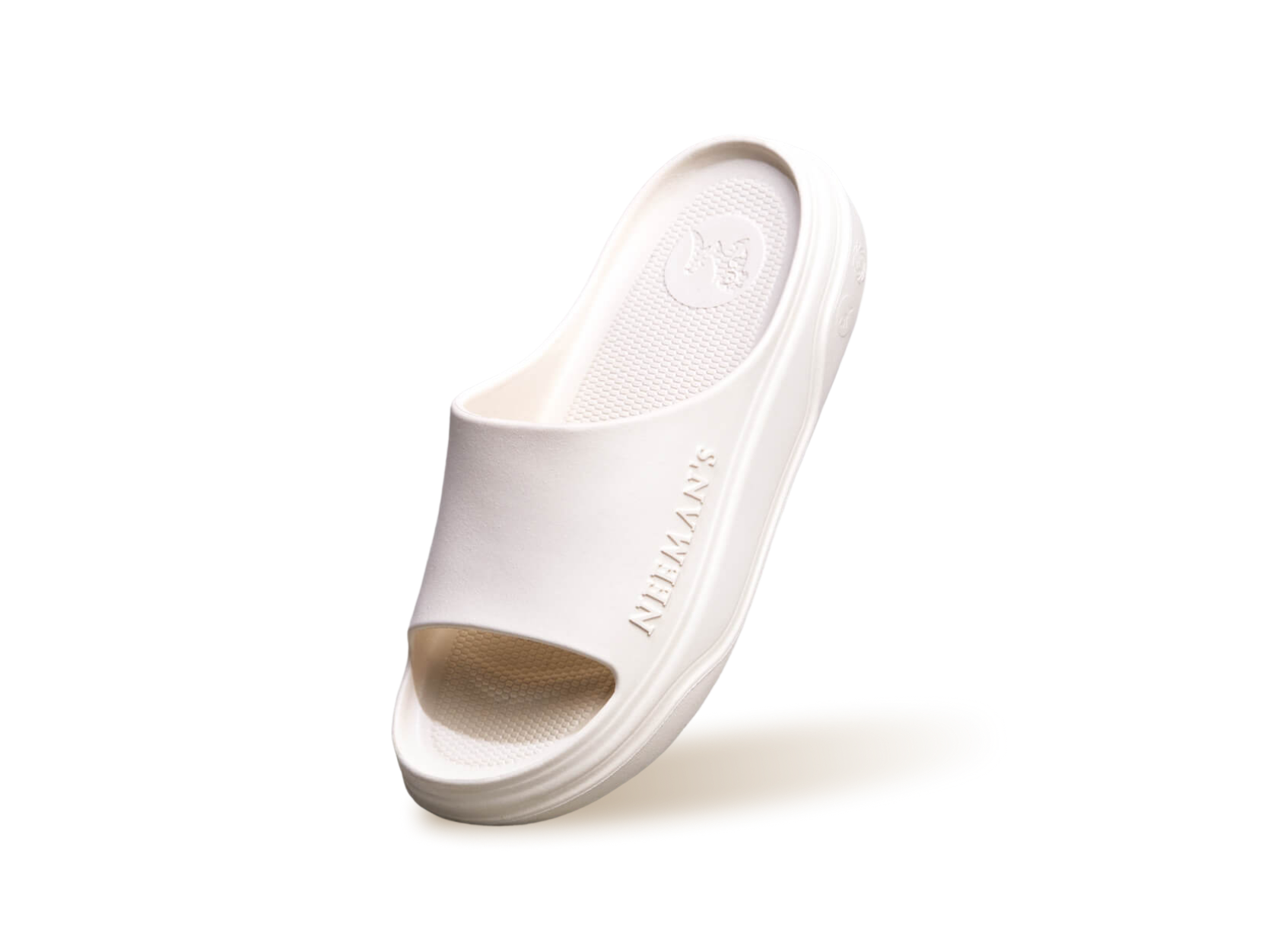 Neeman's Cushers Slides For Women : Ivory White - view 10