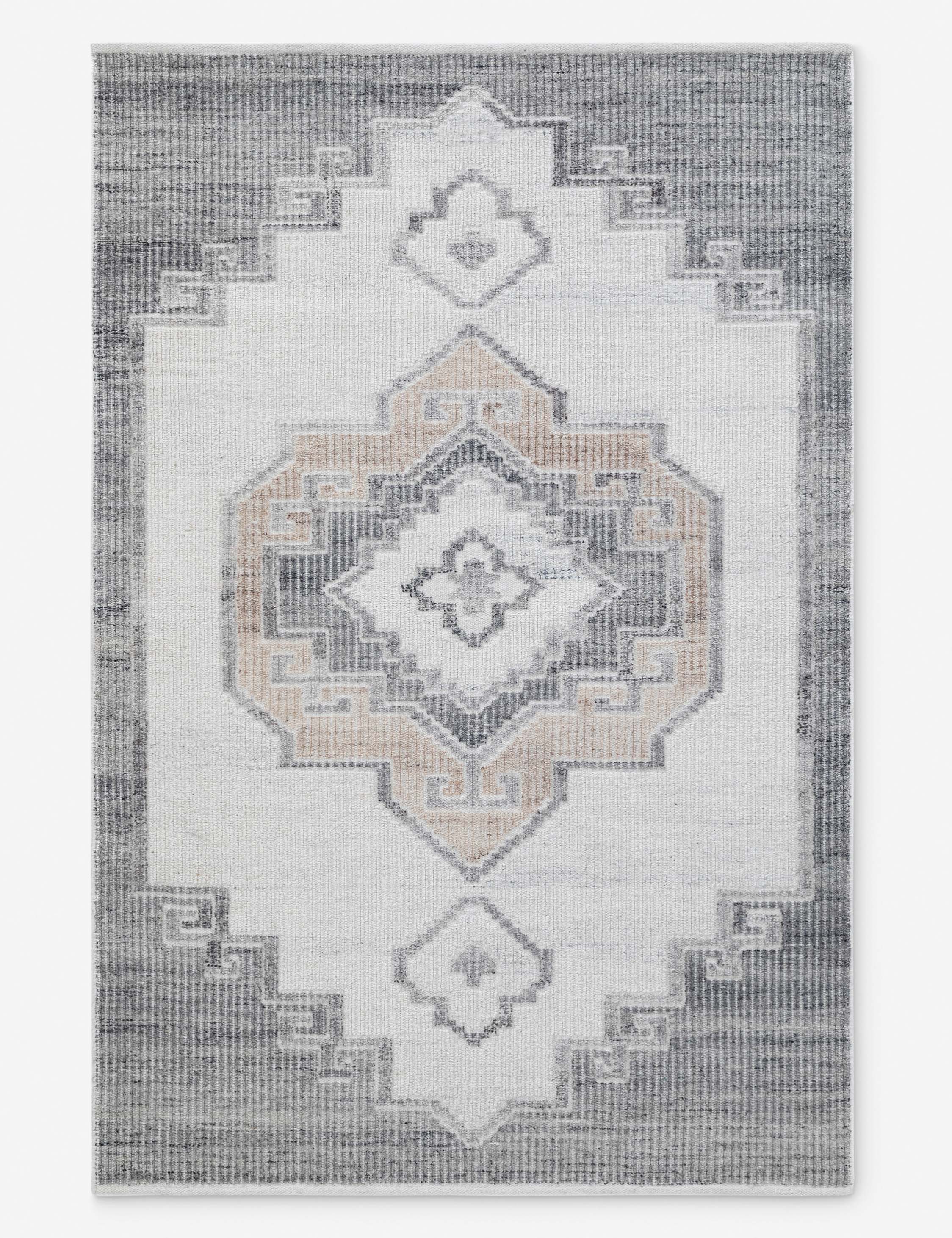 Lulu and Georgia Lenya Handwoven Wool Rug – Gray