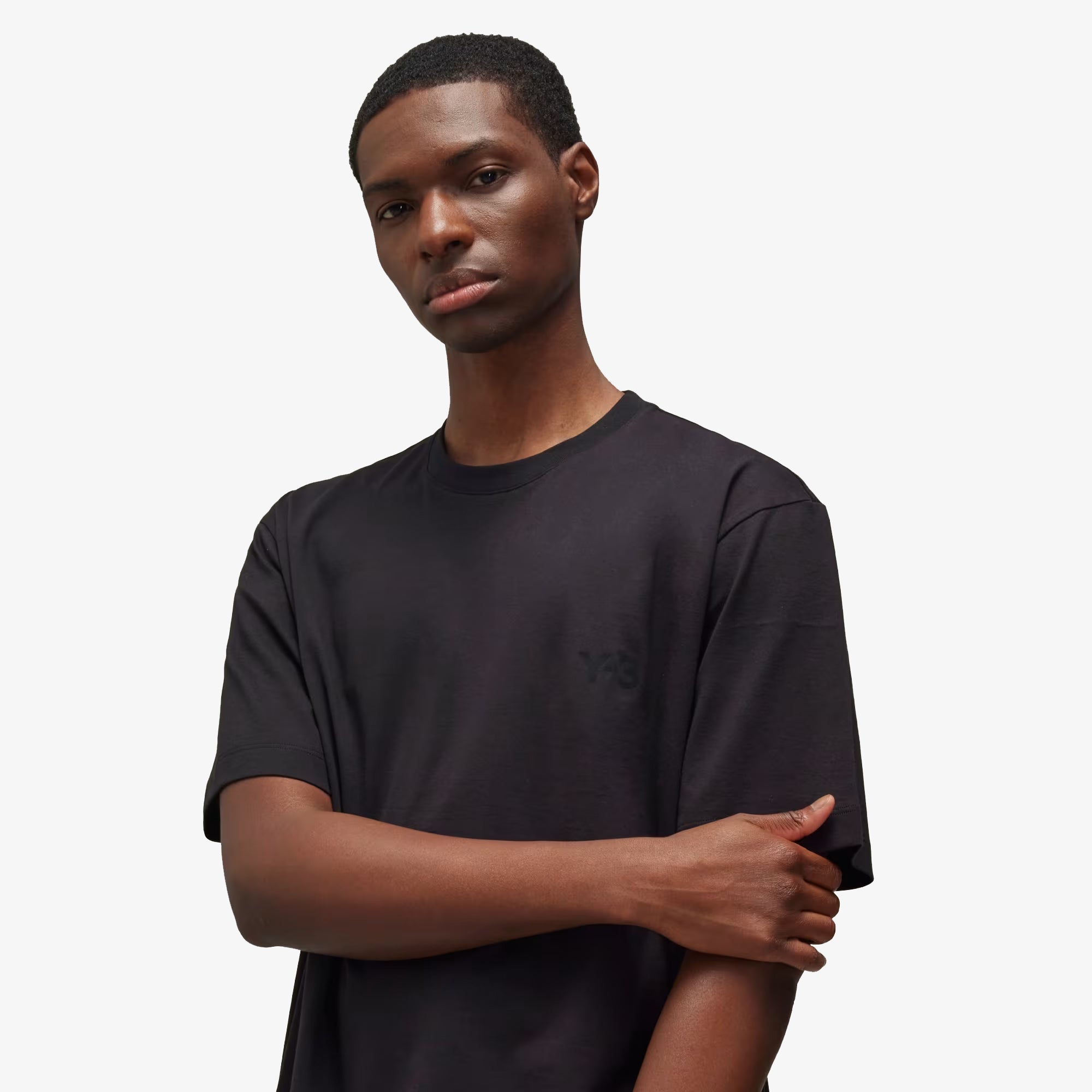 Y-3 | Graphic Short Sleeve Tee { Black - view 9