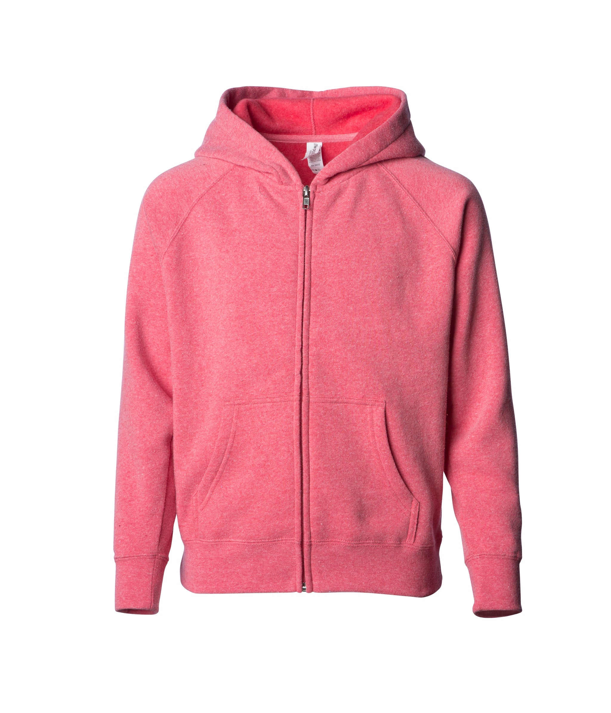 Independent Trading Company Toddler Lightweight Special Blend Raglan Zip Hood - view 5