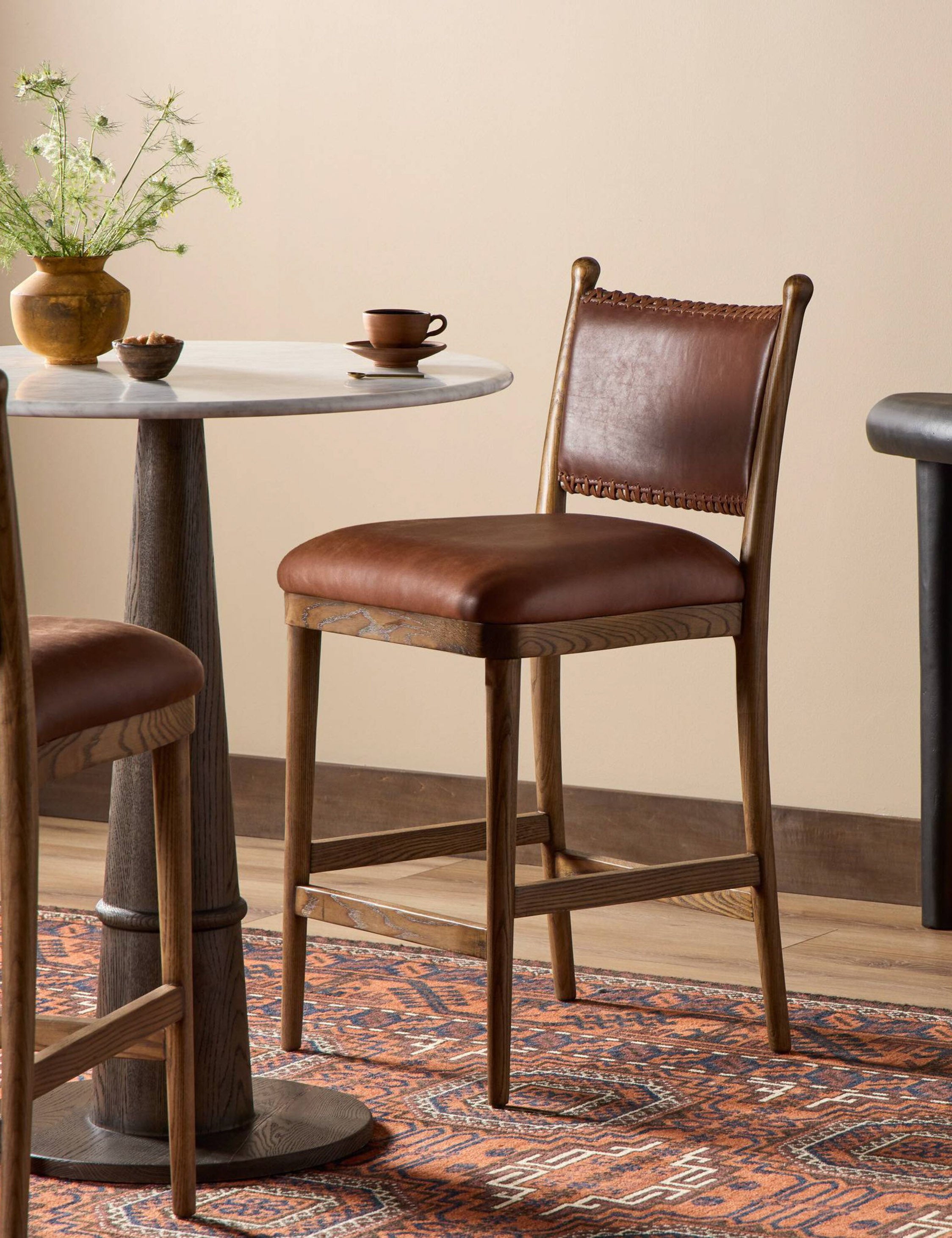 Lulu and Georgia Bella Bar and Counter Stool by Amber Lewis x Four Hands - view 11