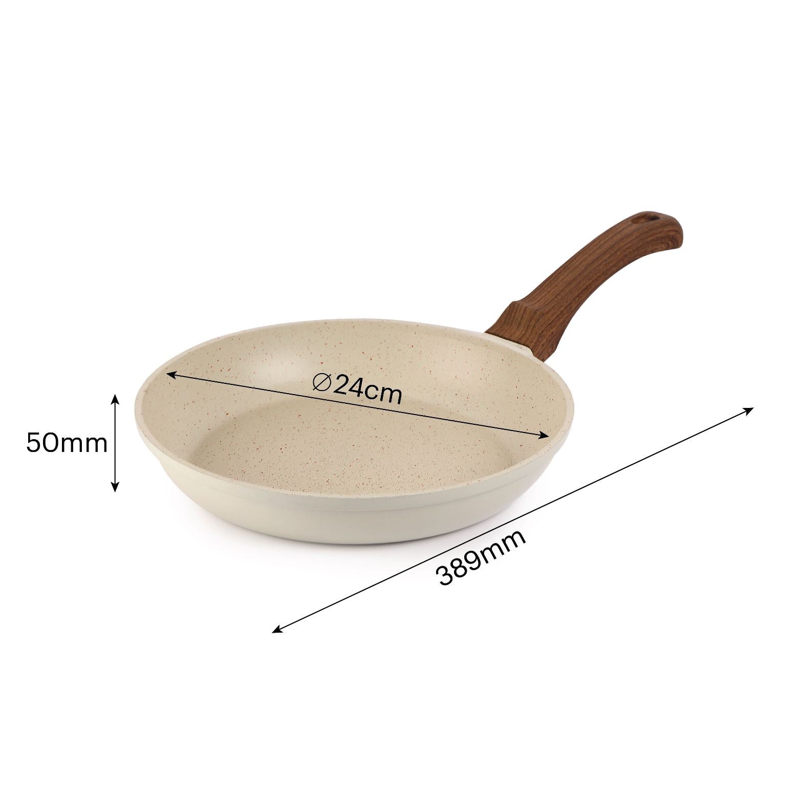 Cello Castello Die Cast Induction Base Taper Fry Pan - view 16