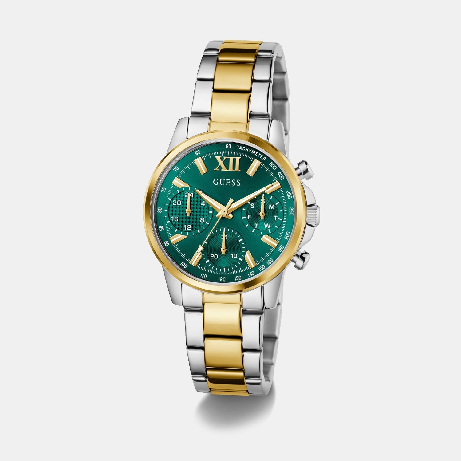 Guess Bailey Women Quartz Green Dial Multi-Function Stainless Steel Watch GW0933L7 - view 2