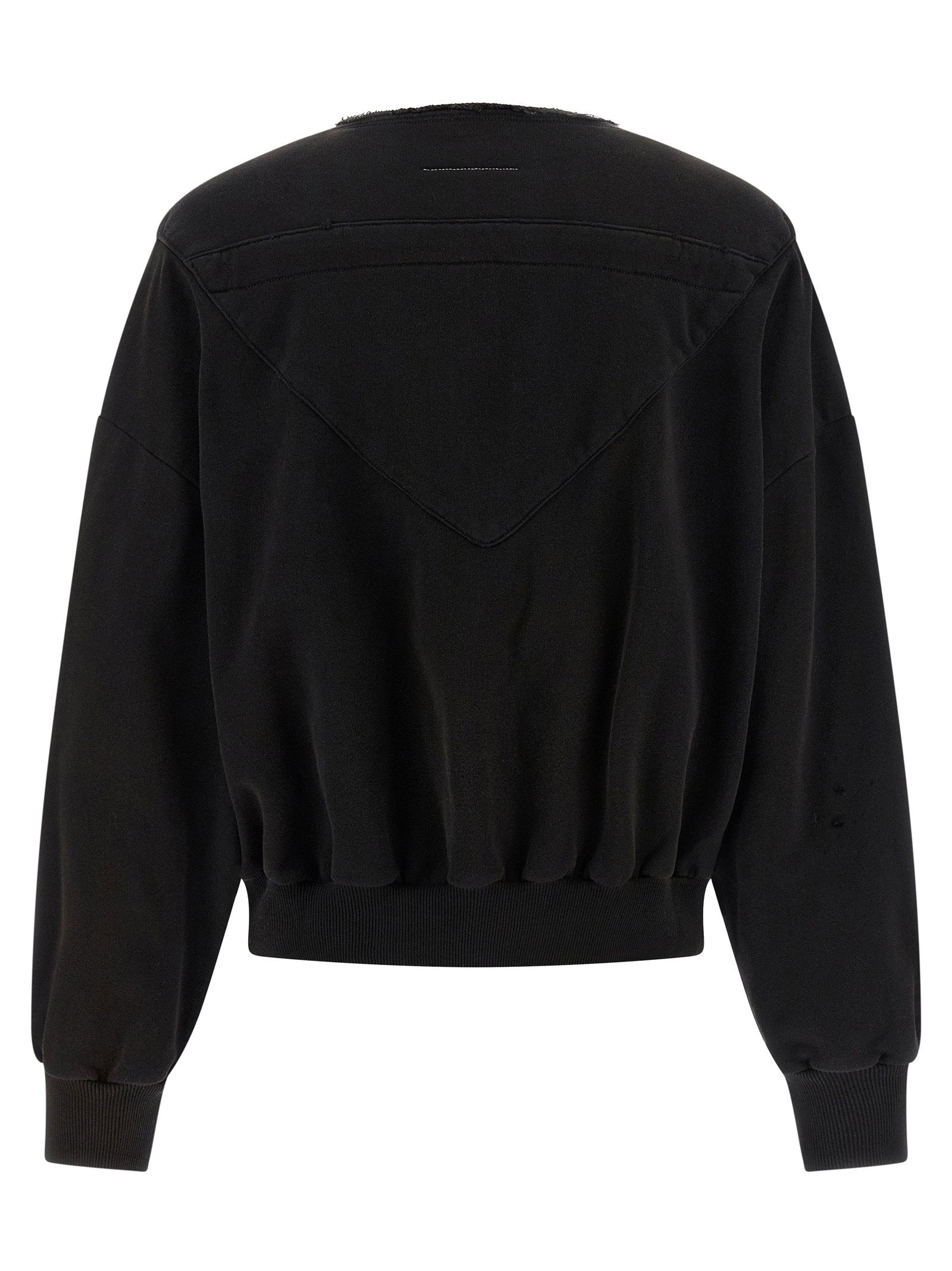 Mm6 Maison Margiela Trompe Loeil Hoodie – 100% cotton - view 2