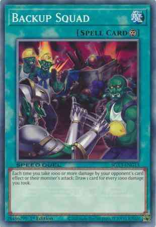 Yu-Gi-Oh! Backup Squad - SGX3-ENG13 - Common - 1st Edition