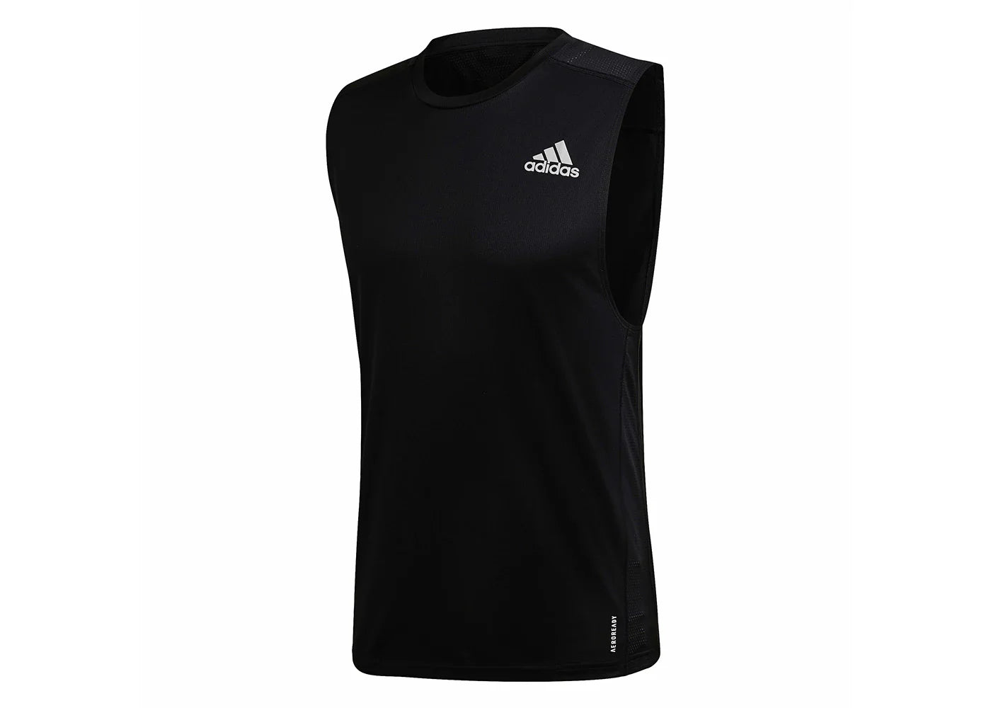 adidas Own the Run Sleeveless Tee Black