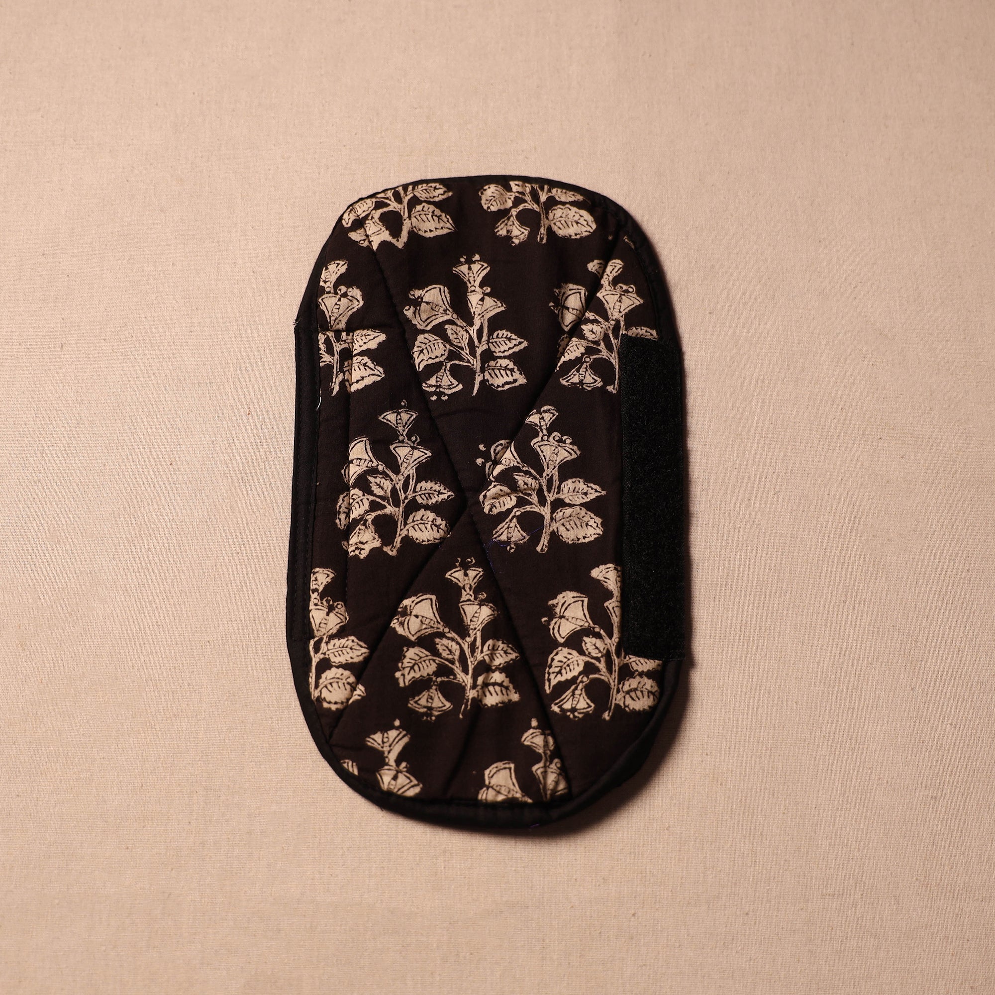 JALPARI Black - Handmade Cotton Fridge Handle Cover 98 - view 2