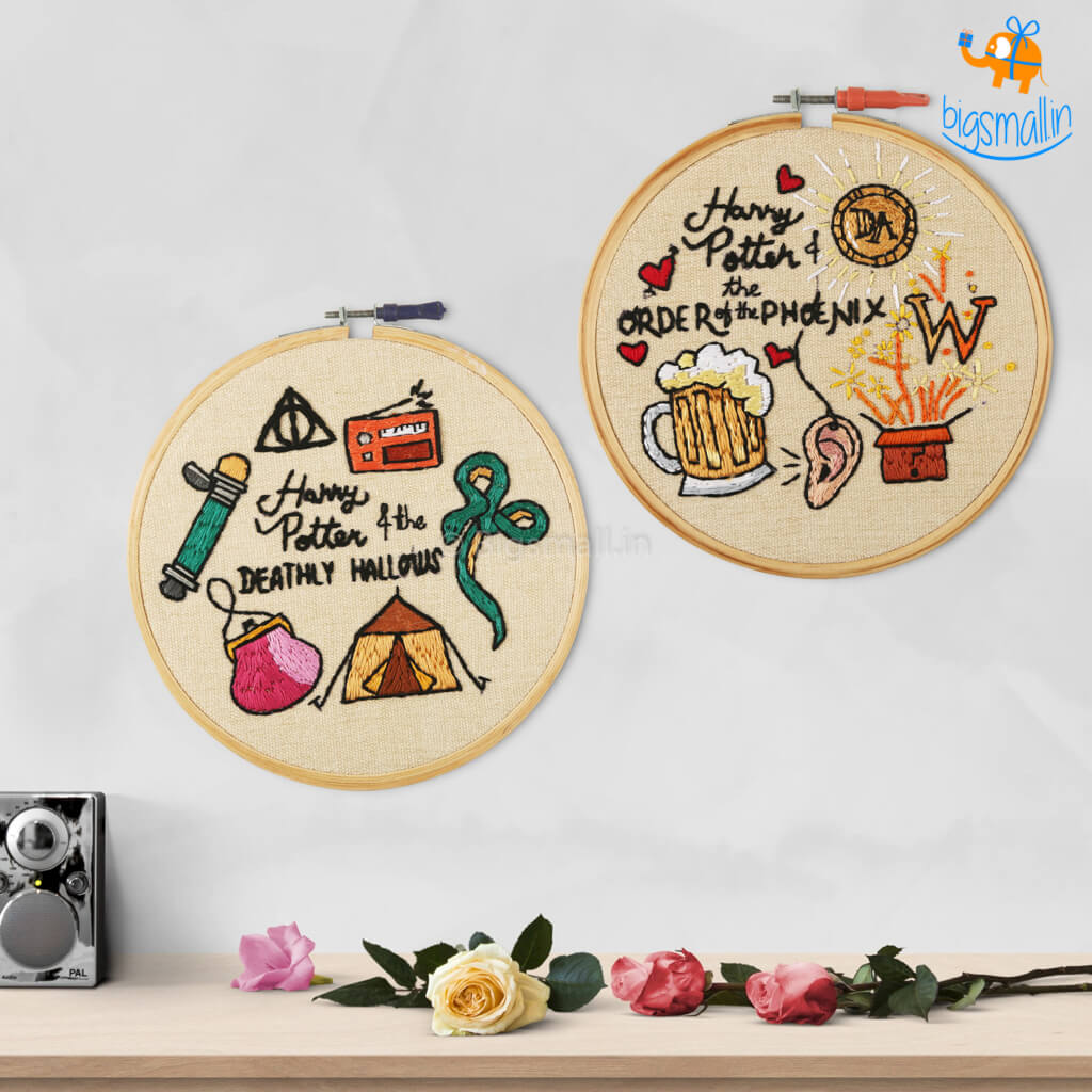 Hoop-Broideries Harry Potter Embroidery Hoop Art - view 10