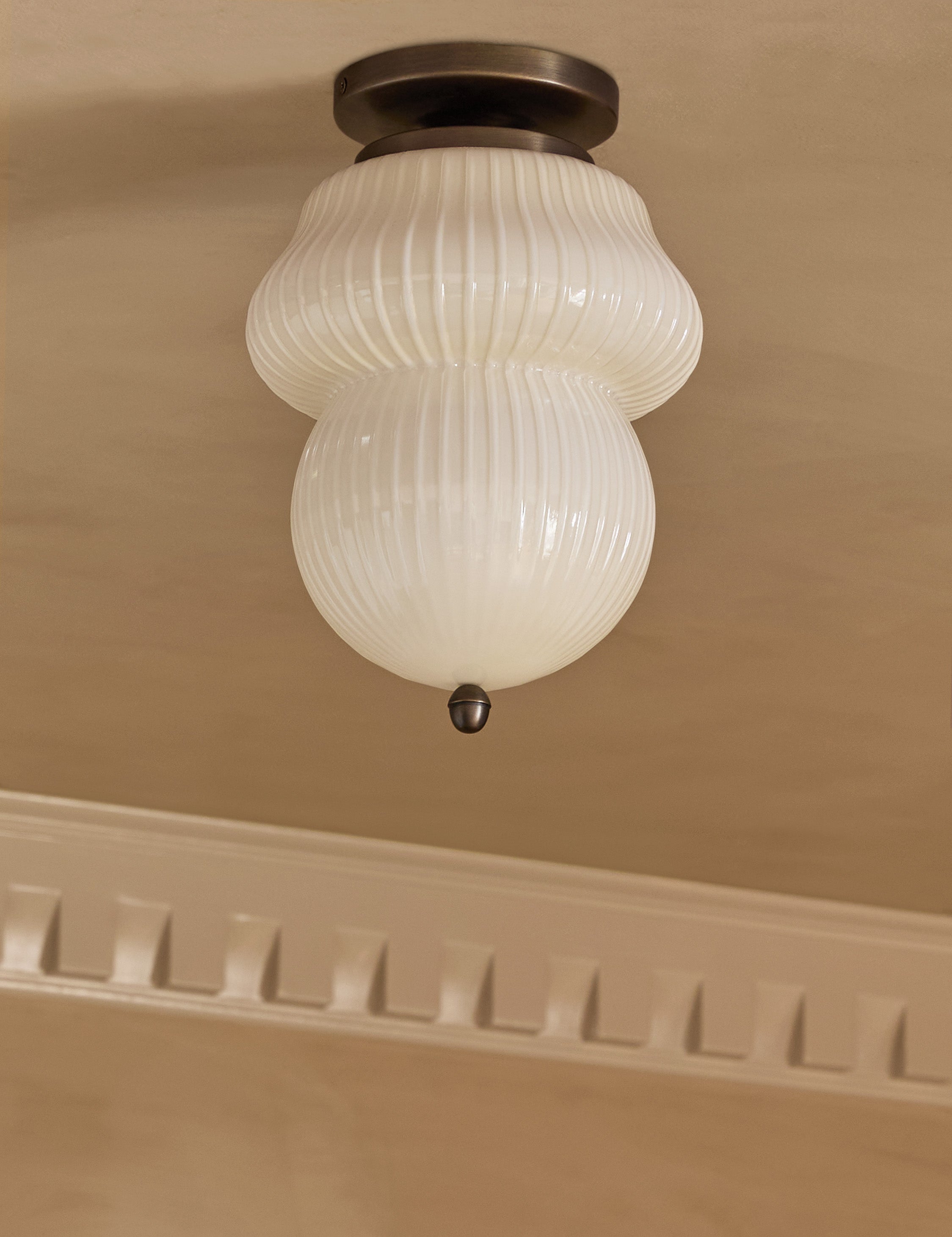 Lulu and Georgia Ribchester Flush Mount Light by Ginny Macdonald