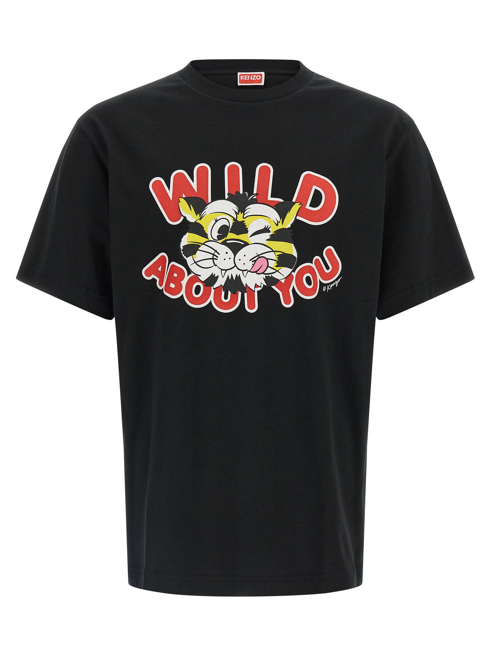 Kenzo Wild Tiger T-shirt – 100% cotton