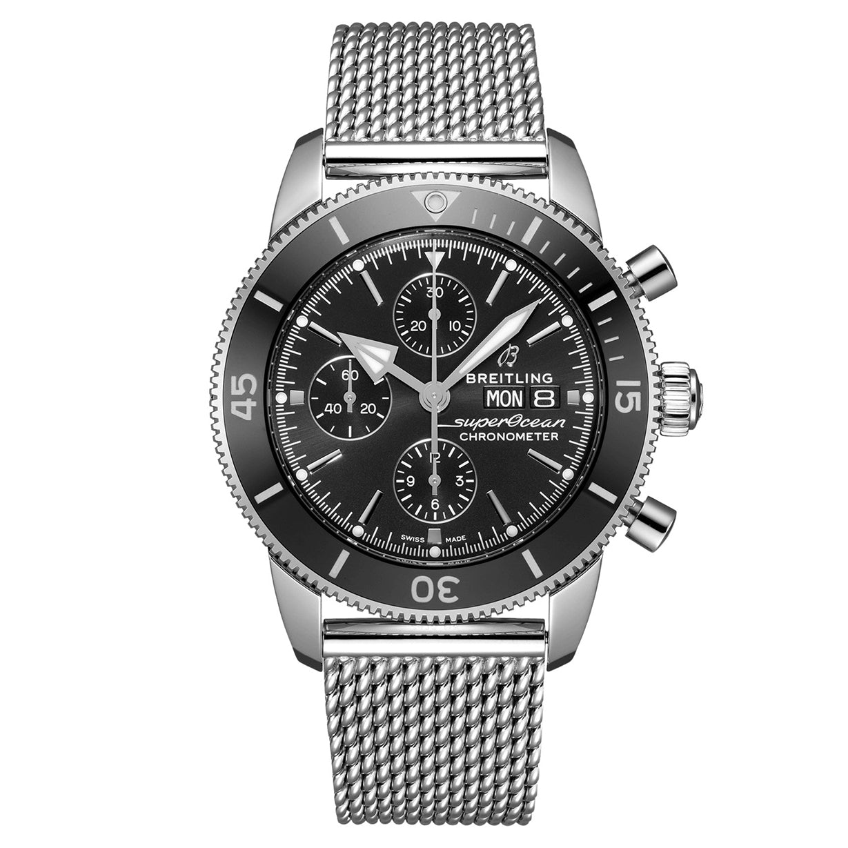 Breitling Superocean Heritage Chronograph 44 Black Black Dial Men 44mm - view 4