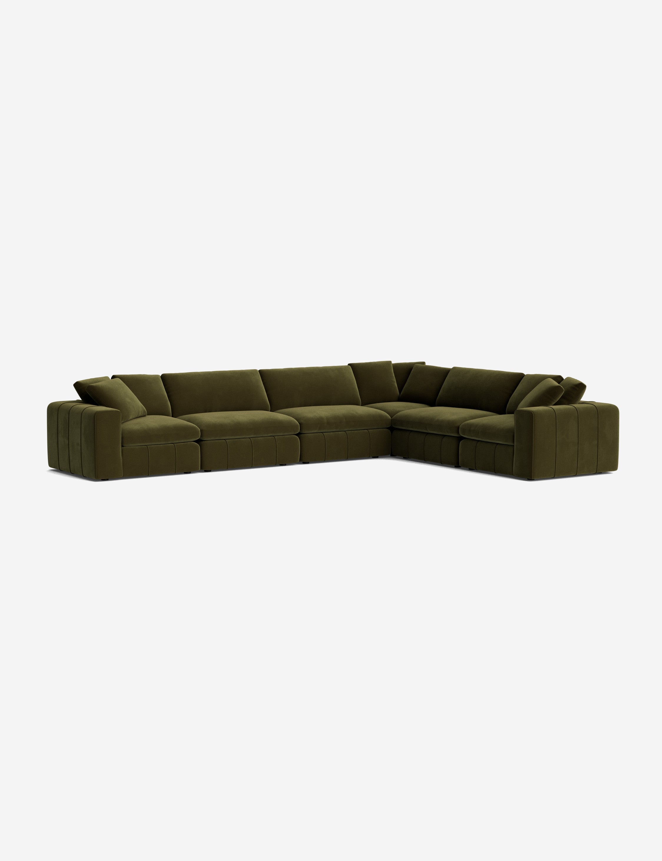 Lulu and Georgia Capella Modular Corner Sectional Sofa - view 57