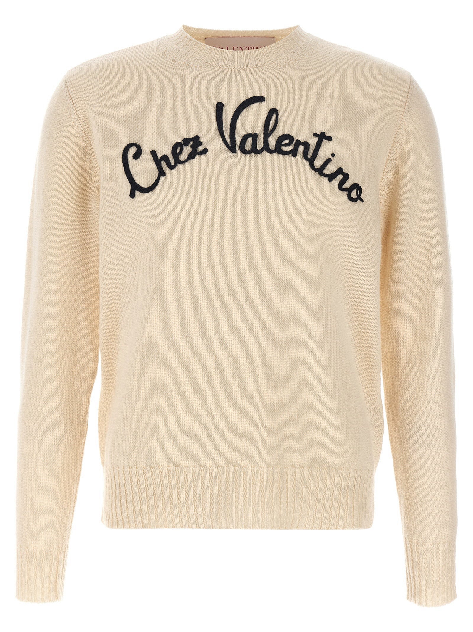 Chez sweater – Valentino Garavani Chez Valentino Sweater – 100% virgin wool
