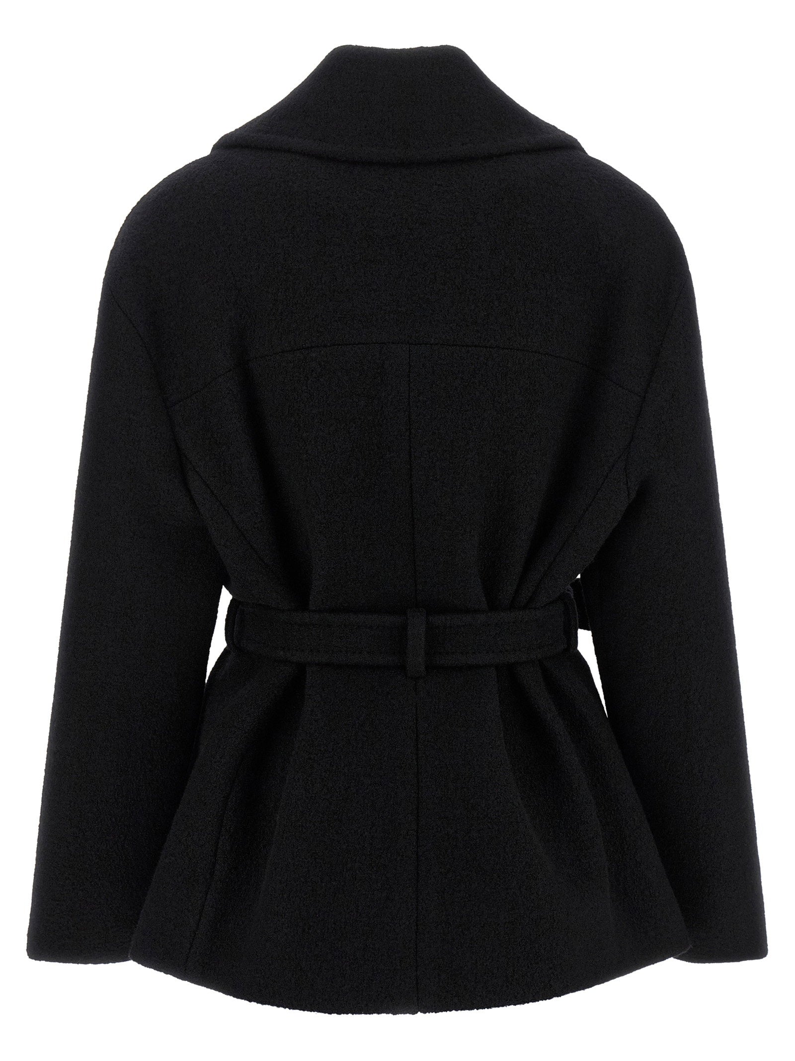Balmain Anthem Belted Caban - view 2