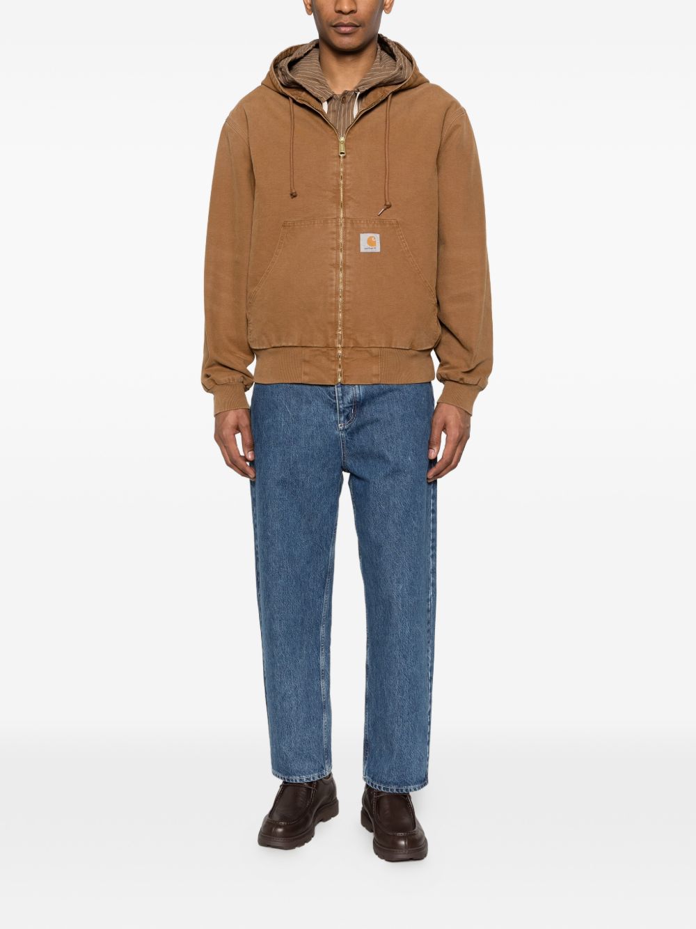 Carhartt Wip Main Carhartt WIP Silk & Nylon Cotton hooded jacket - view 3