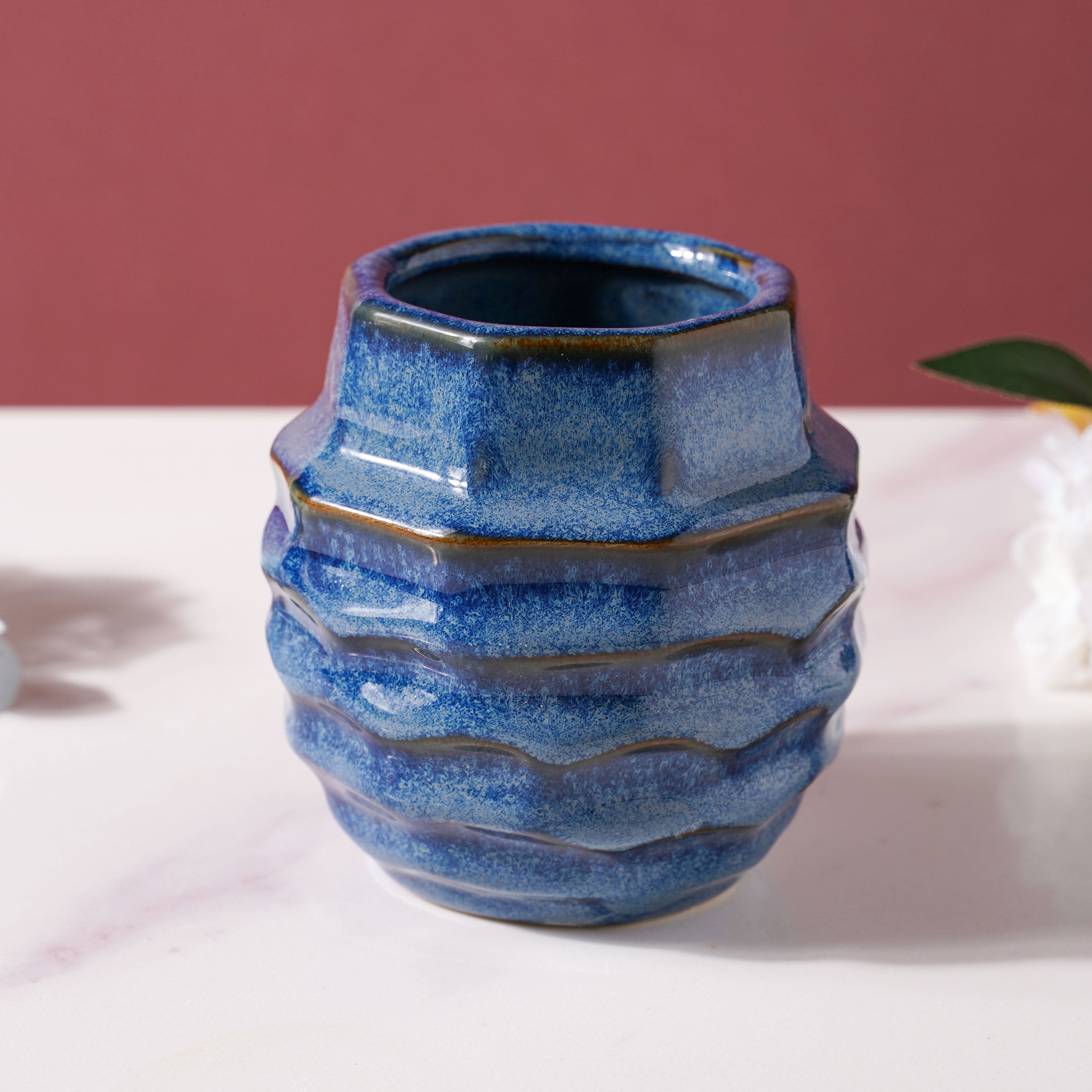 Nestasia Wave Textured Vase - view 4
