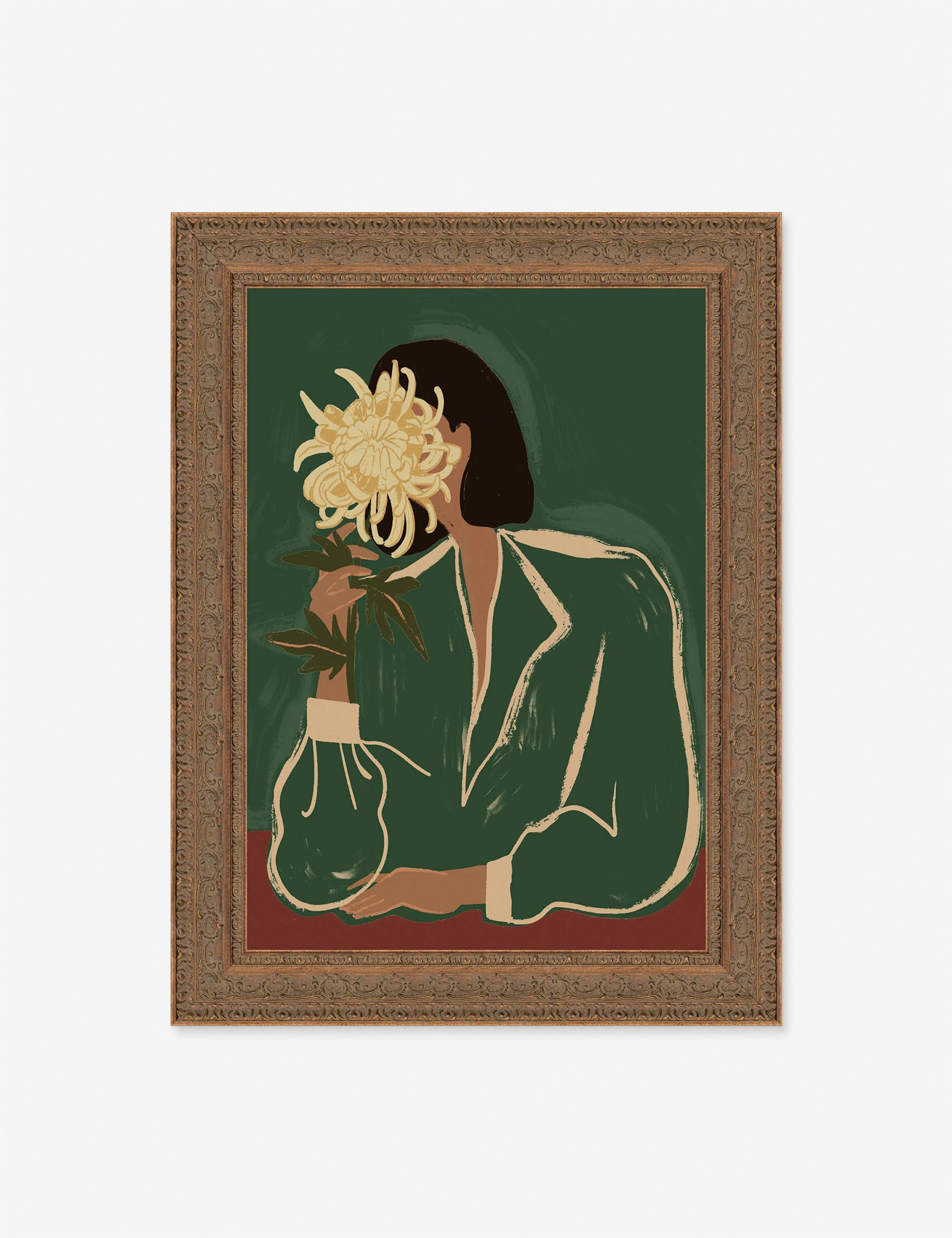 Lulu and Georgia The Chrysanthemum Wall Art - view 2