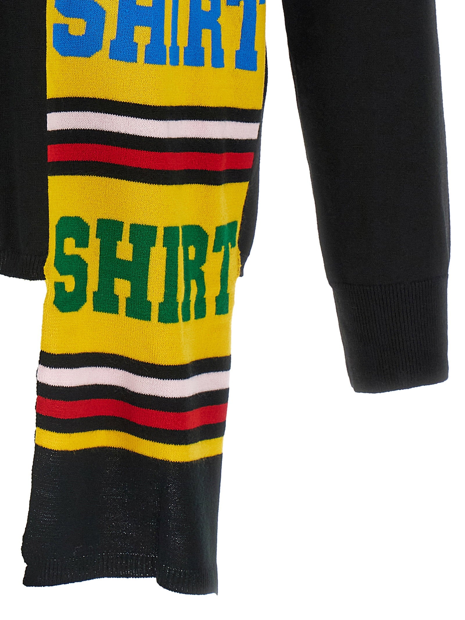 Comme Des Garcons Shirt Intarsia Sweater - view 4