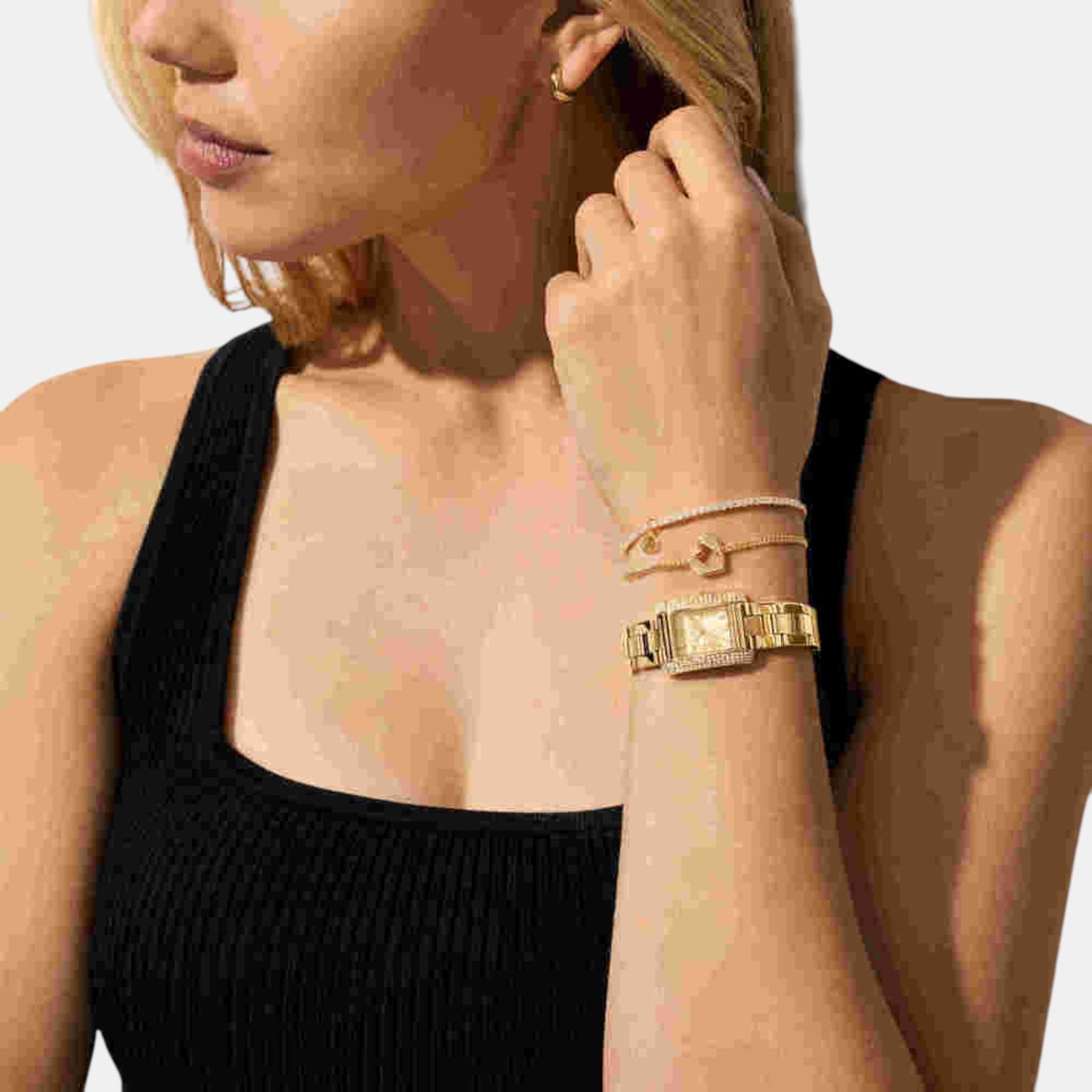 Michael Kors Emery Women Quartz Gold Dial Analog Stainless Steel Watch MK7510SET - view 4