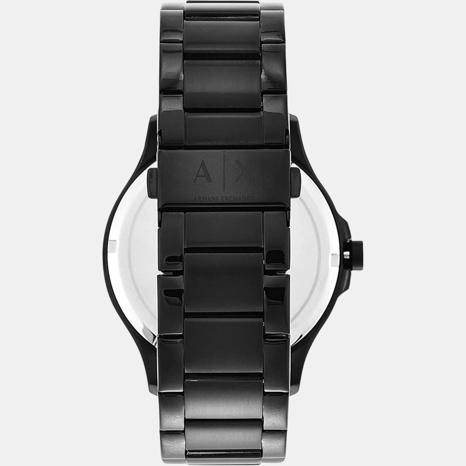 Armani Exchange Hampton Men Quartz Black Dial Analog Stainless Steel Watch AX2104 - view 2