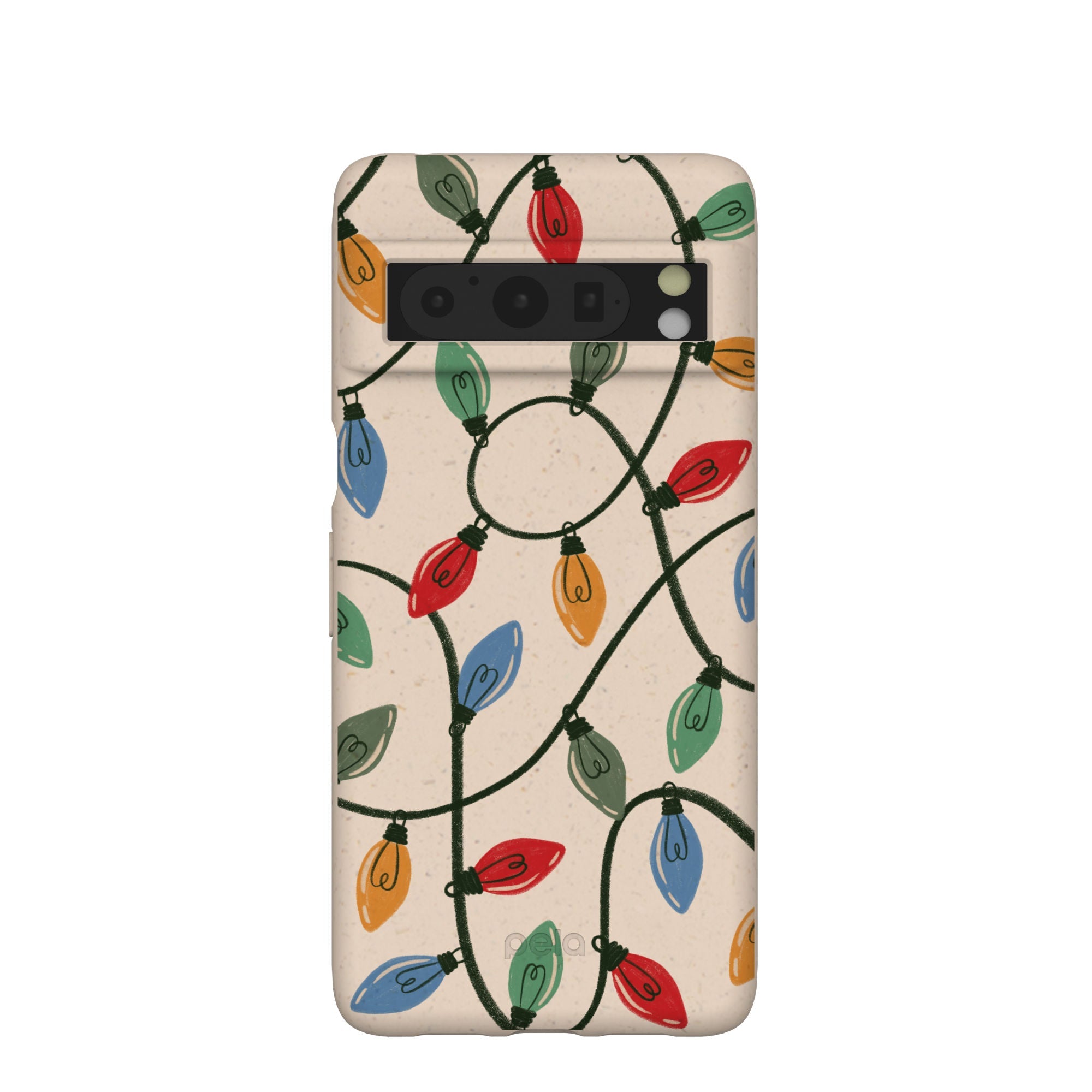 Pela Case Seashell Holiday Lights Google Pixel 8 Pro Case