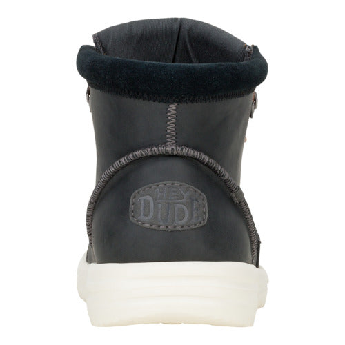 HEYDUDE shoes Bradley Nubuck Boot - Black Oyster - view 5