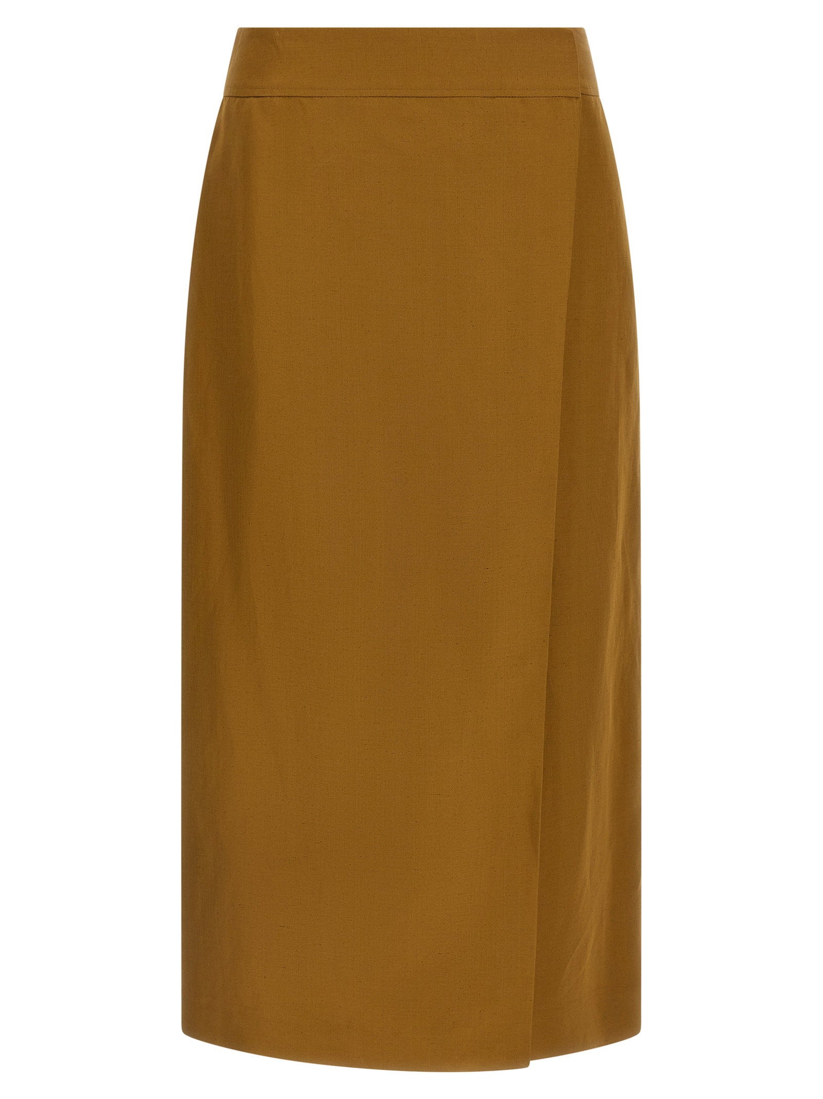 Alberto Biani Wrap Skirt – 66% viscose, 34% linen