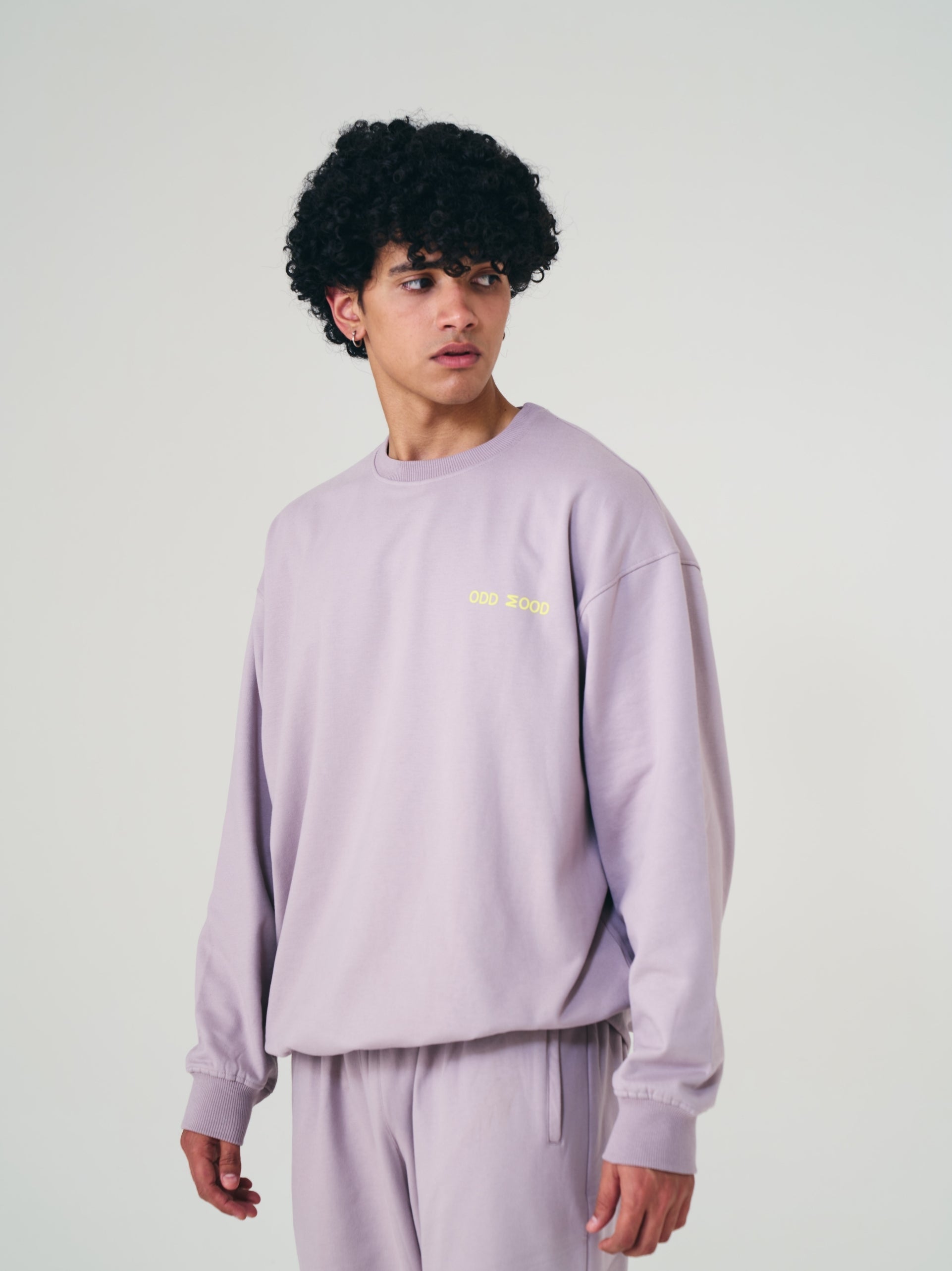 Odd Mood Smiley Sweatshirt – PINK - view 5