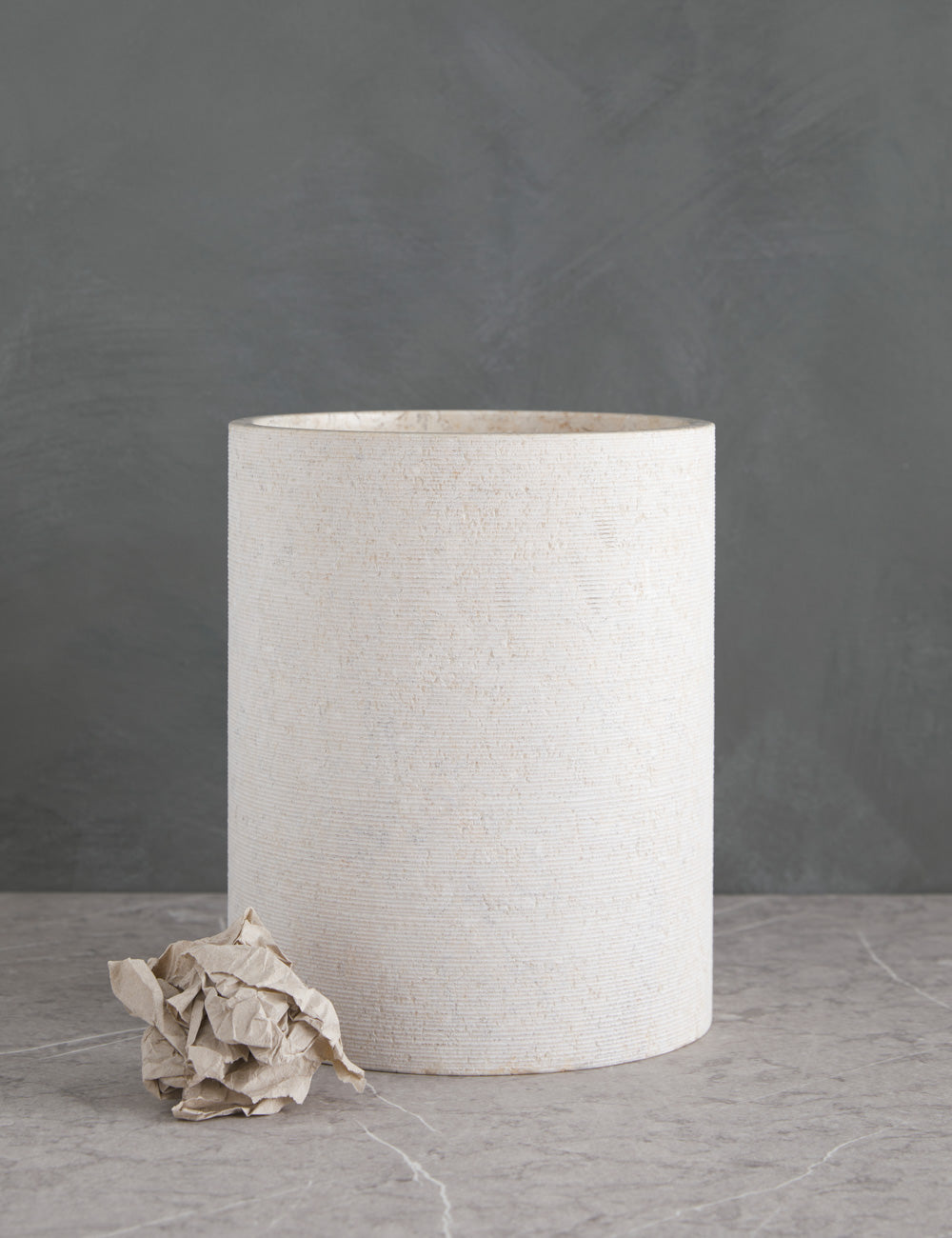 Lulu and Georgia Limestone Bath Accessories by Kassatex - view 3