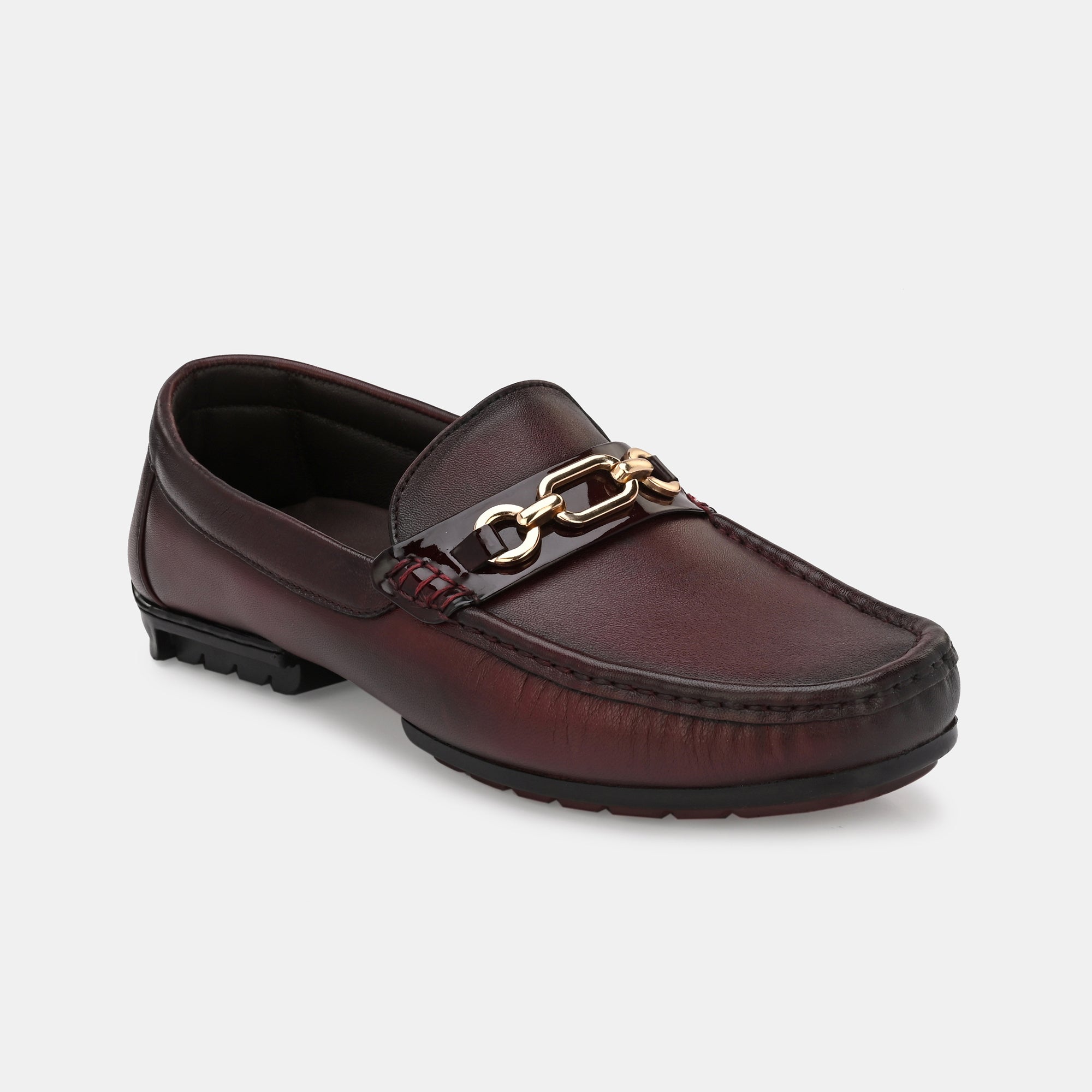 Cherry Buckled Loafers by Lafattio - view 3