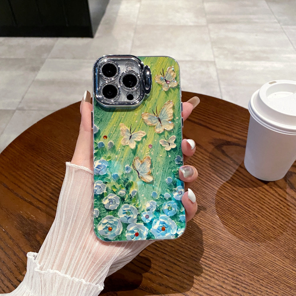 Peeperly Sparkle Artful Butterfly Lens Stand Case - view 3