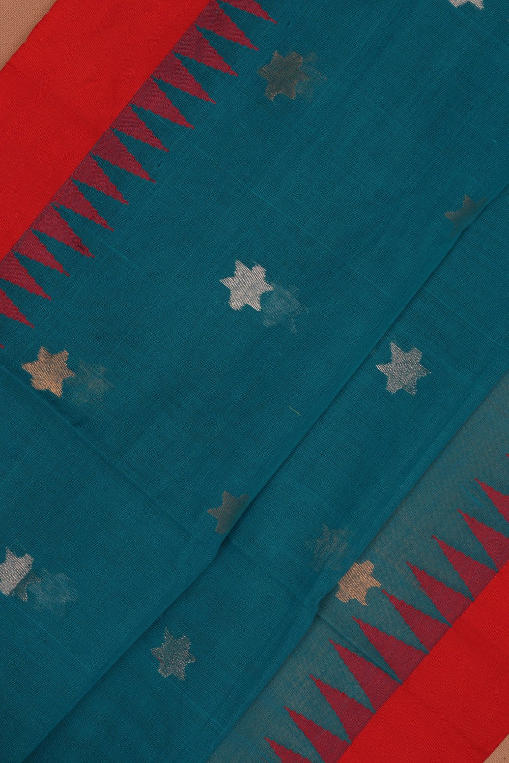 Kalanjali Cotton Jamdani Saree – Women's - view 2