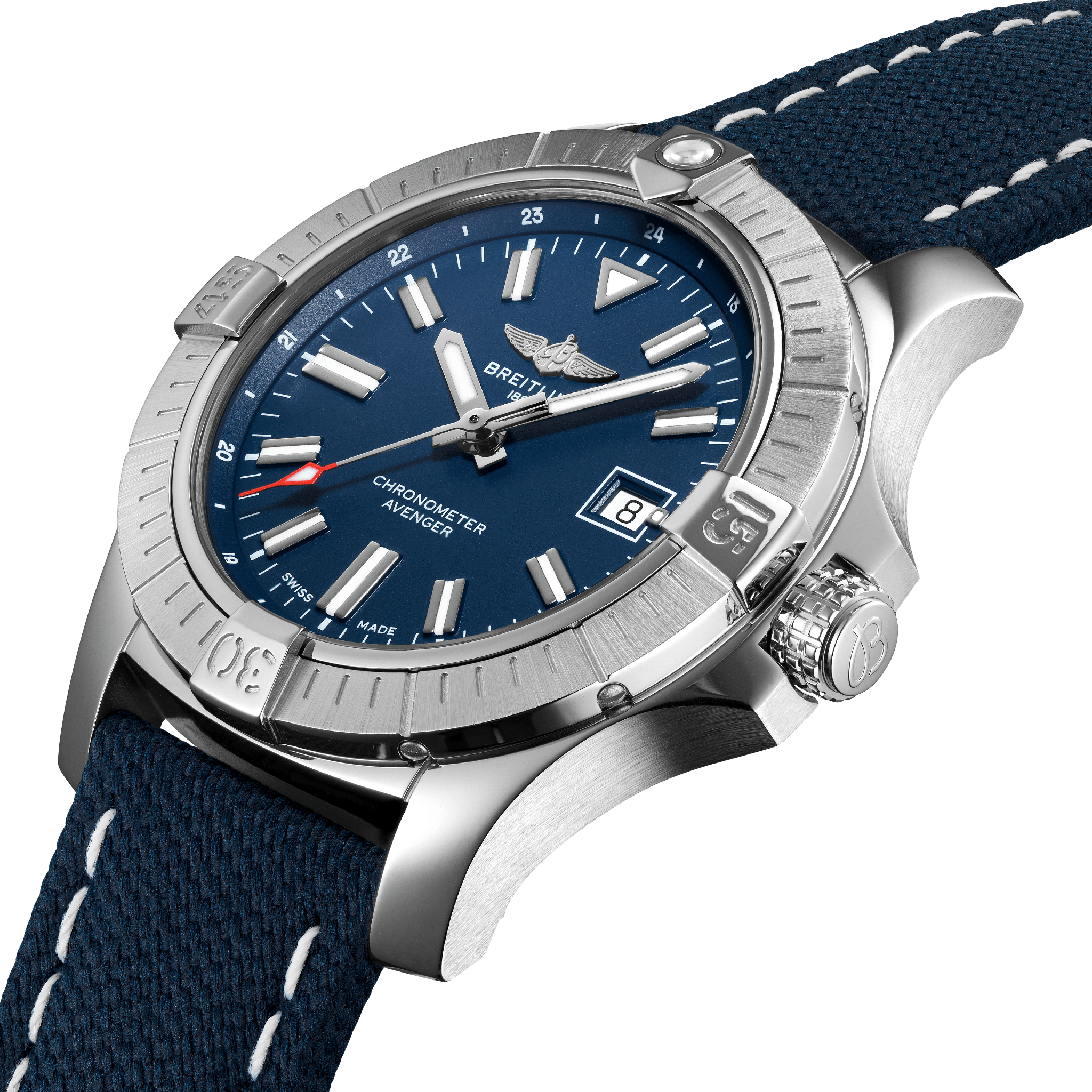Breitling Avenger Blue Dial Men 43mm