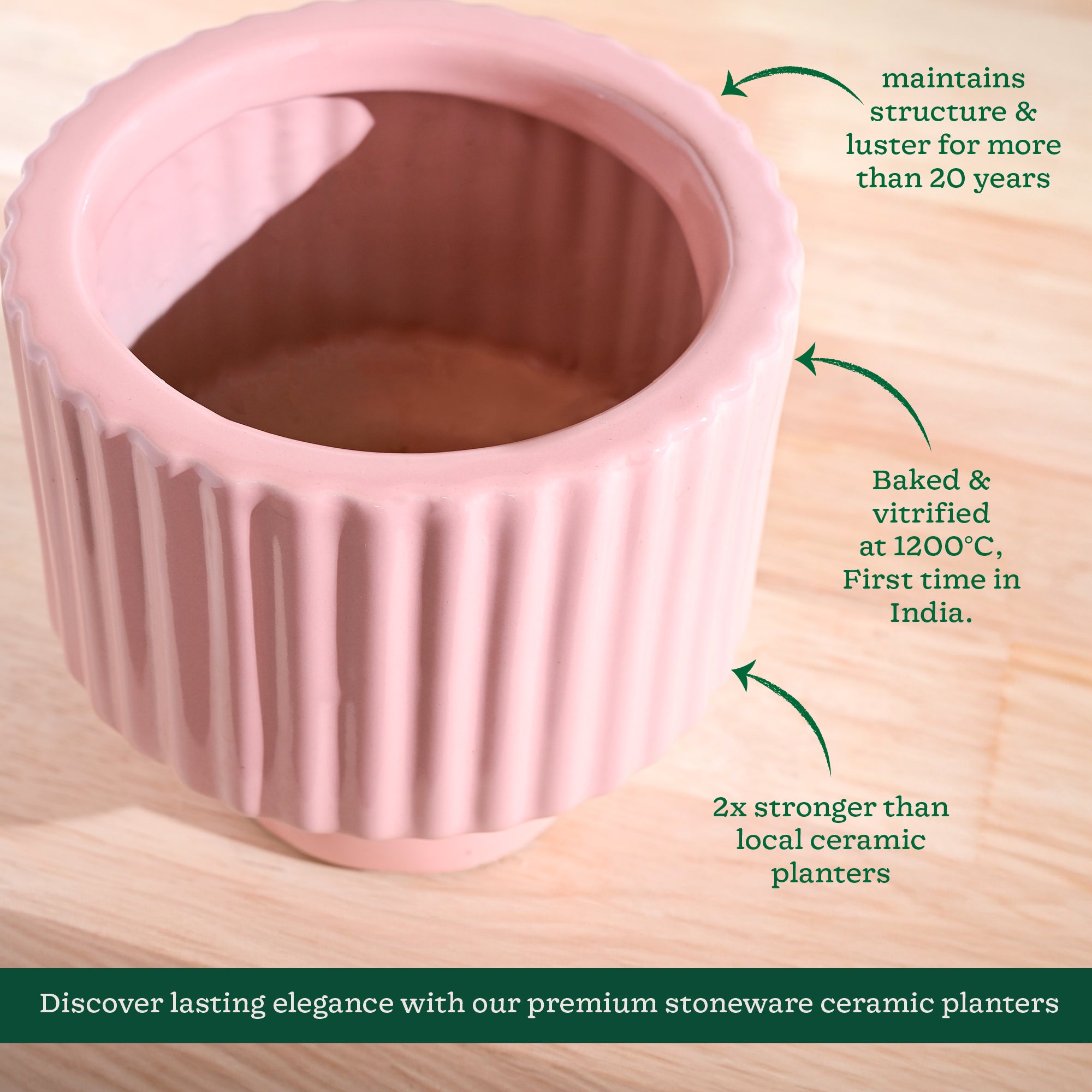 Ugaoo Forms of Love Ceramic Planter - view 5