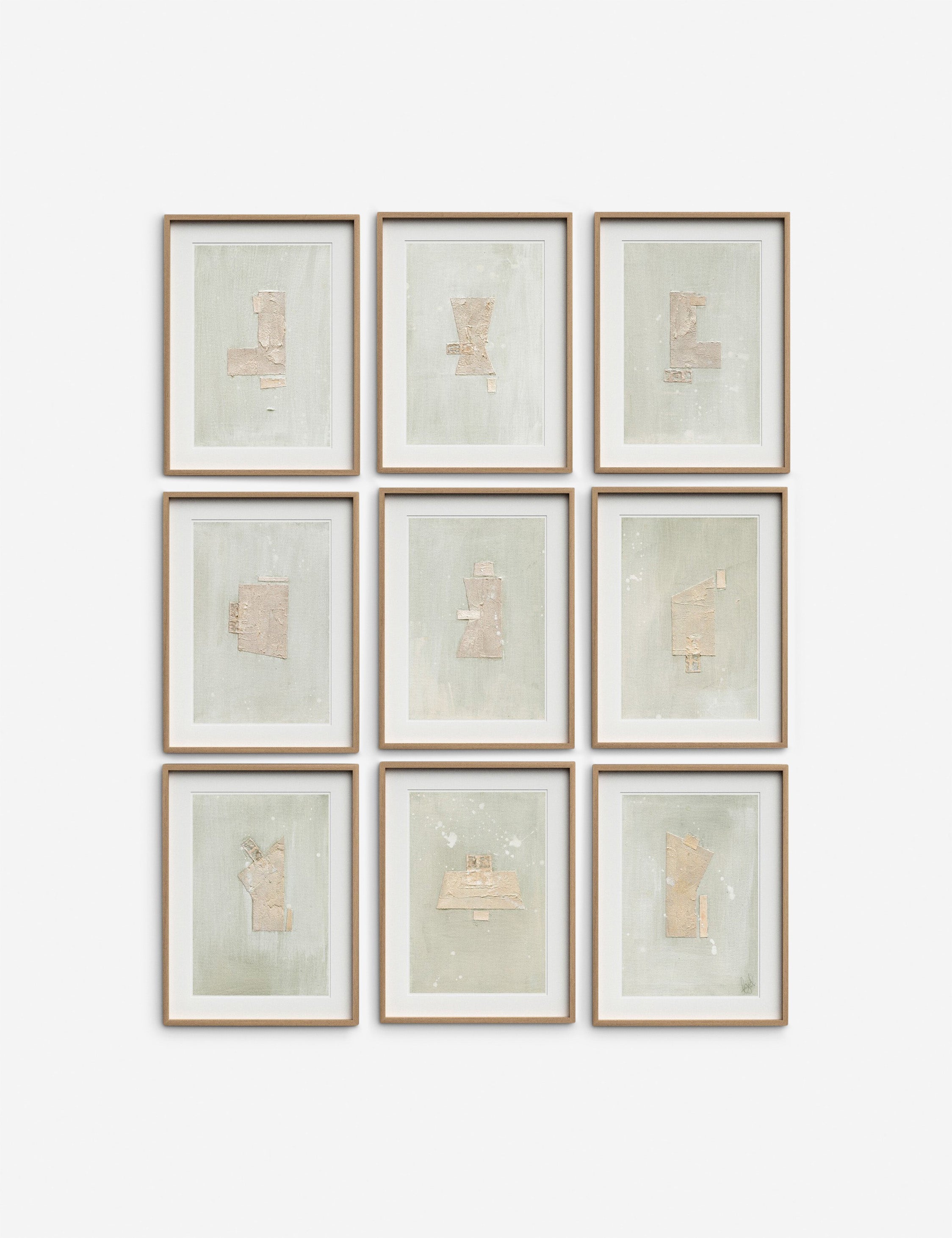 Lulu and Georgia Galactic Wall Art (Set of 9) by Jade Dacay