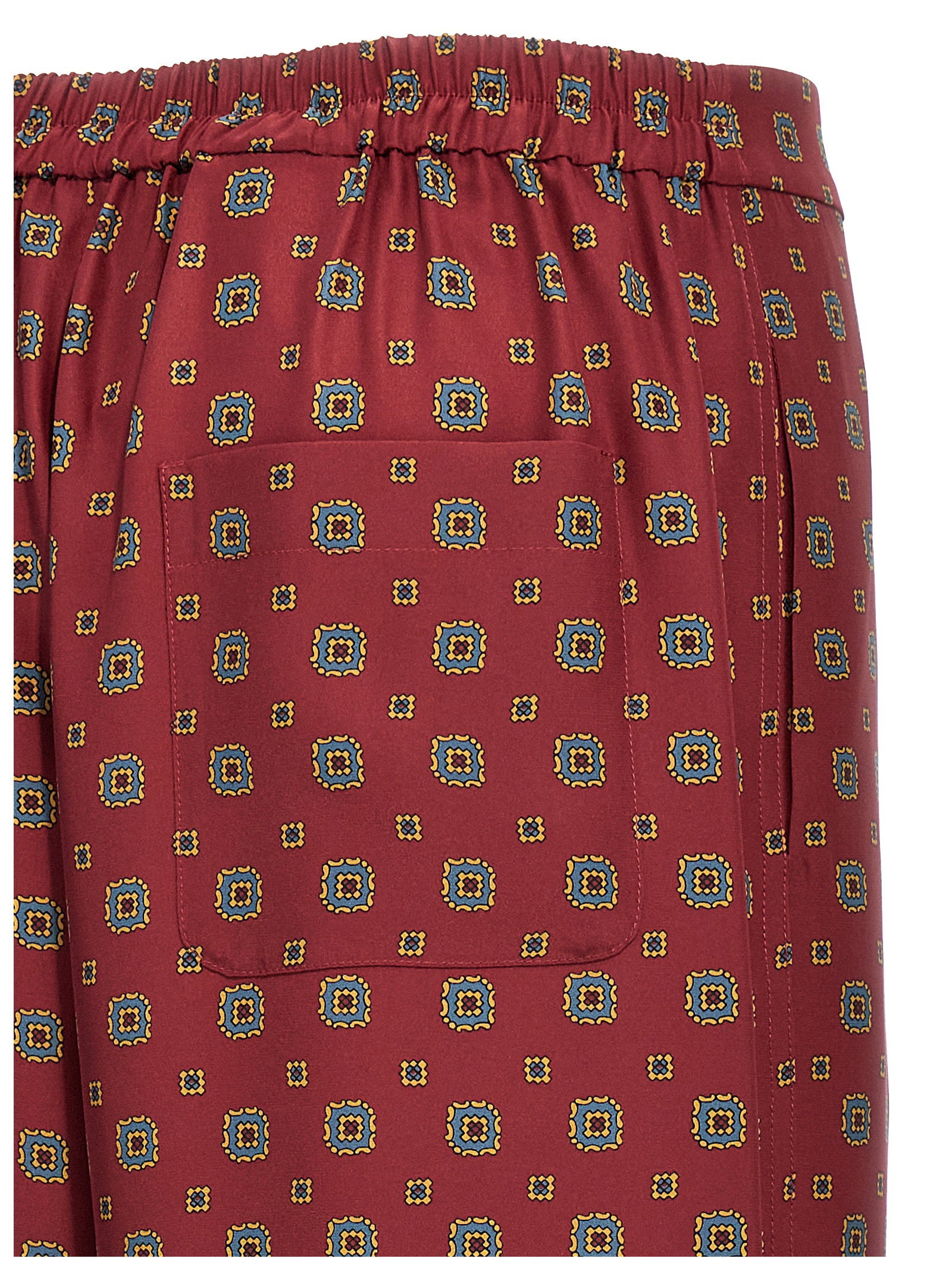 Moschino Patterned Pants – 100% silk - view 4