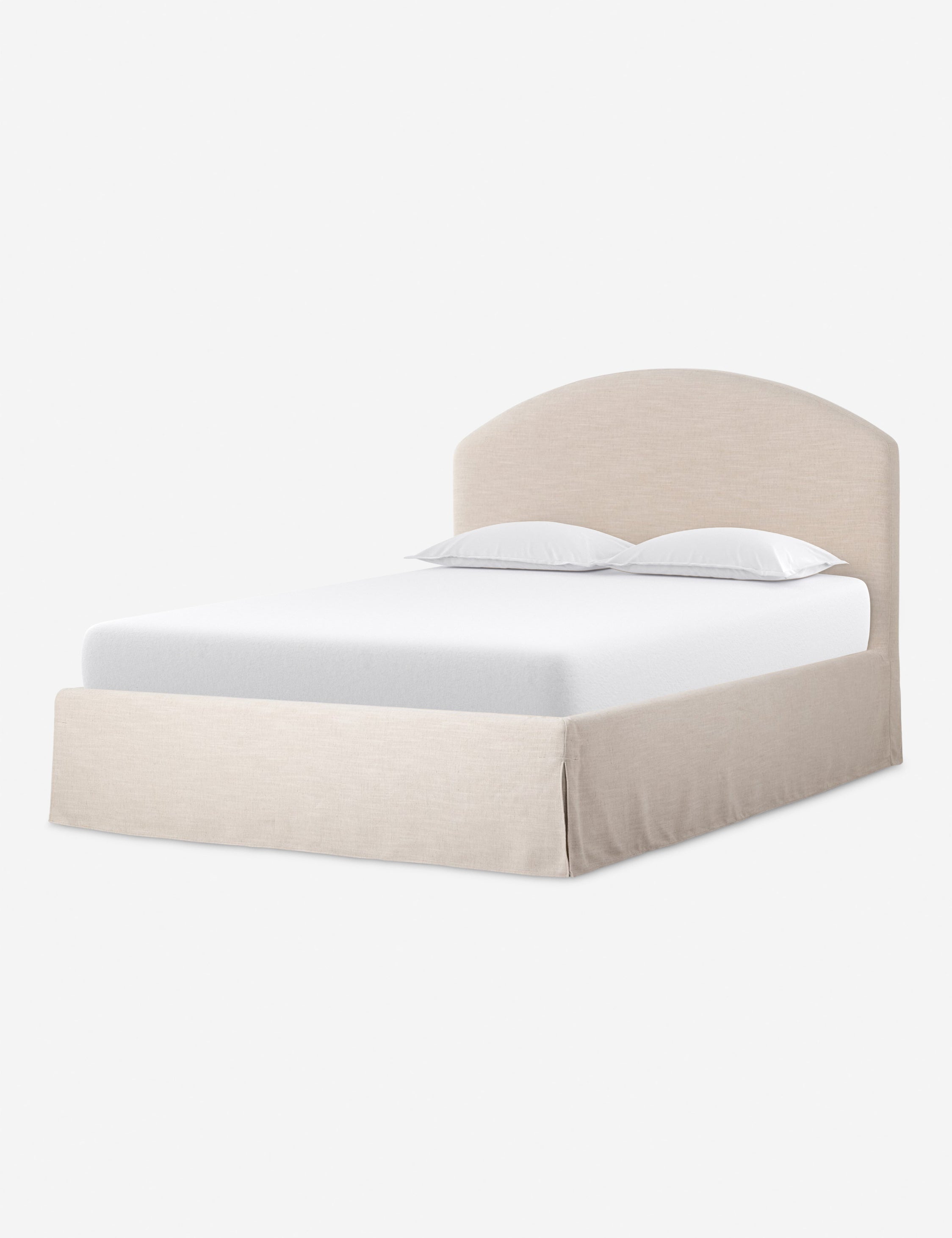 Lulu and Georgia Leyah Slipcover Platform Bed - view 4