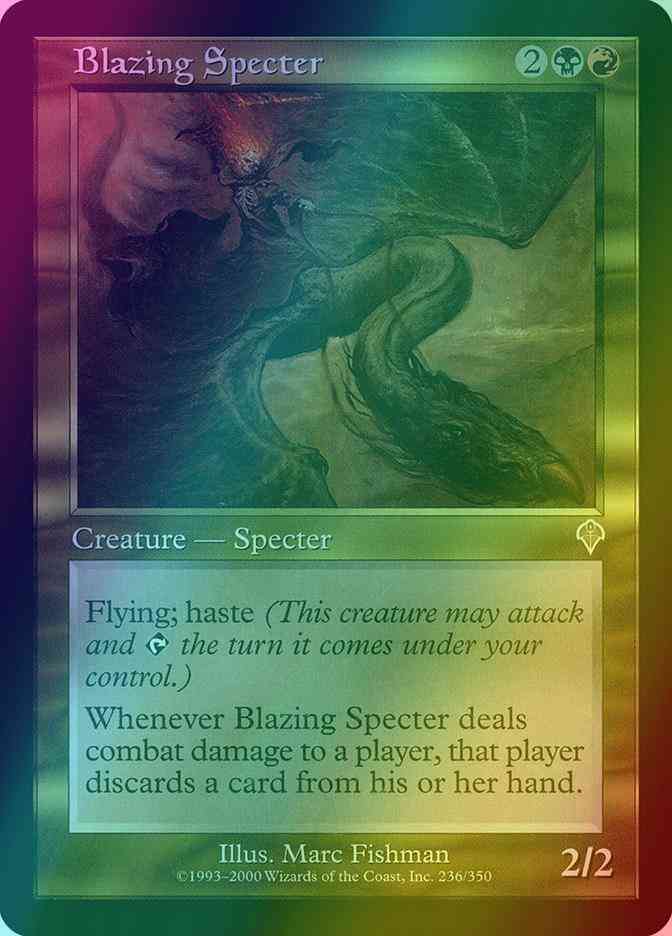 Blazing specter 236 – Magic Blazing Specter [236] [Invasion] [Foil]