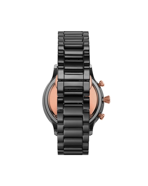 Emporio Armani Giovanni Black Dial Men 43mm