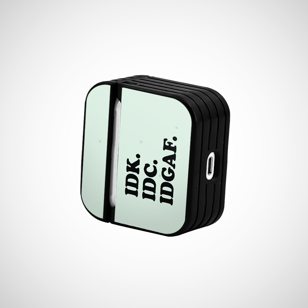 Cover It Up IDGAF Glass Airpods Pro 2 Case Covers - view 3