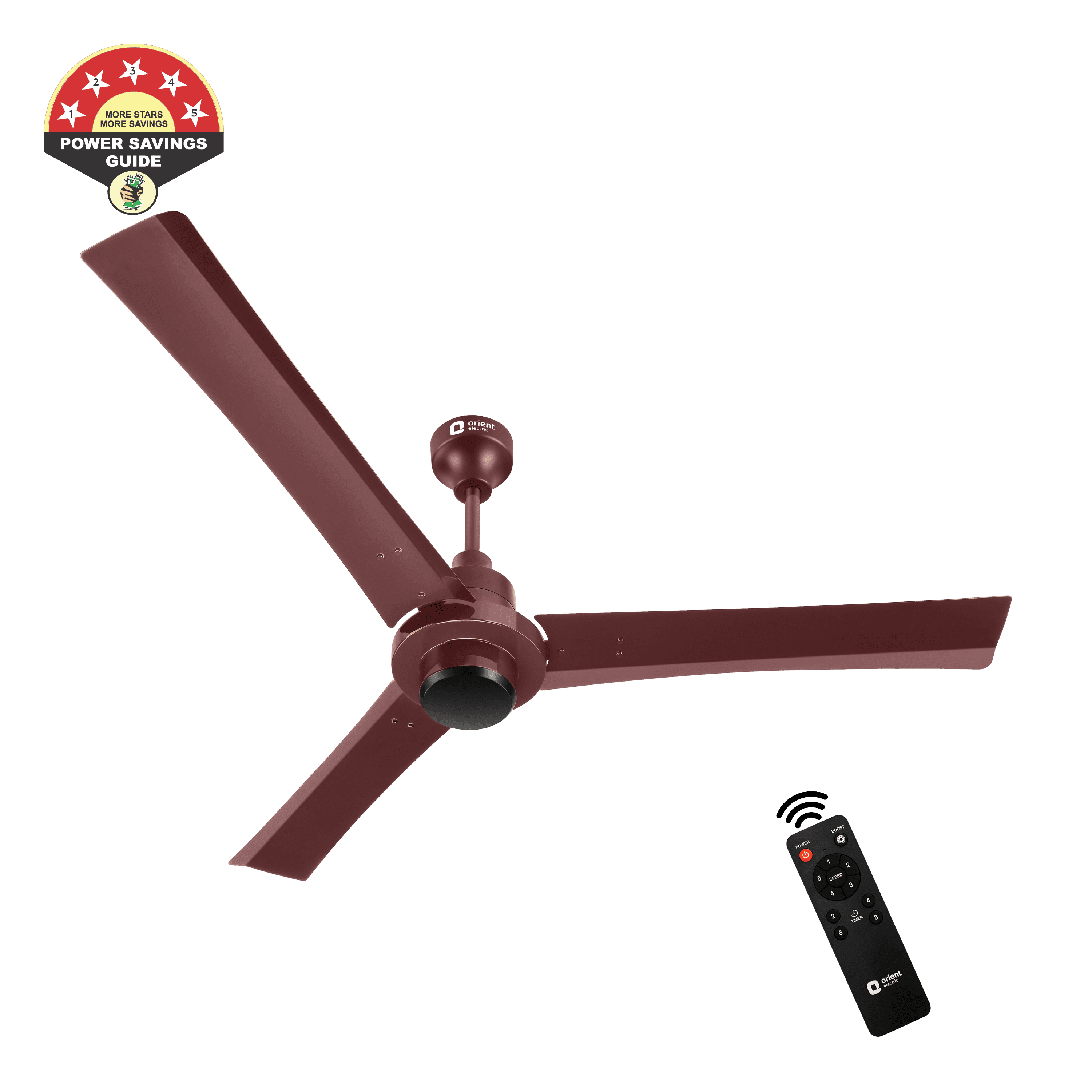 orientelectric EcoTech Supreme 1200mm Energy Efficient BLDC Ceiling Fan - view 2