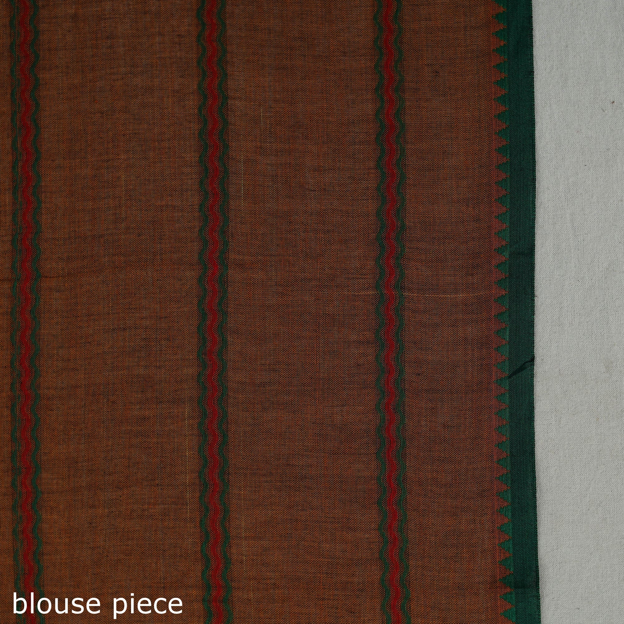 SOUTH KARGHA Brown - Mercerised Cotton Dharwad Saree 03 - view 7