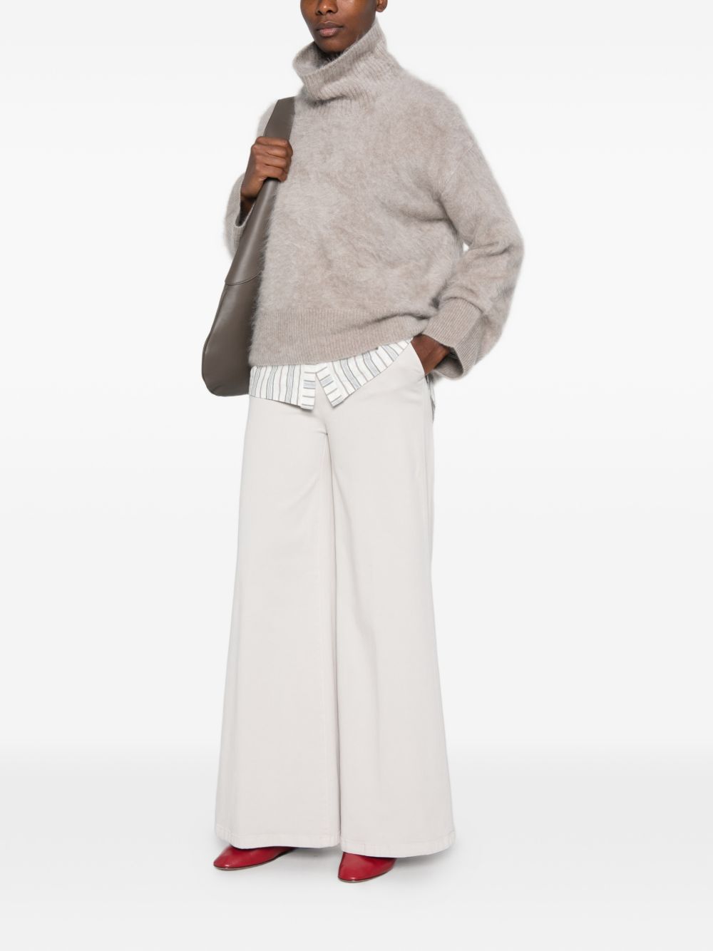 VIA MASINI 80 Trousers WHITE - view 2