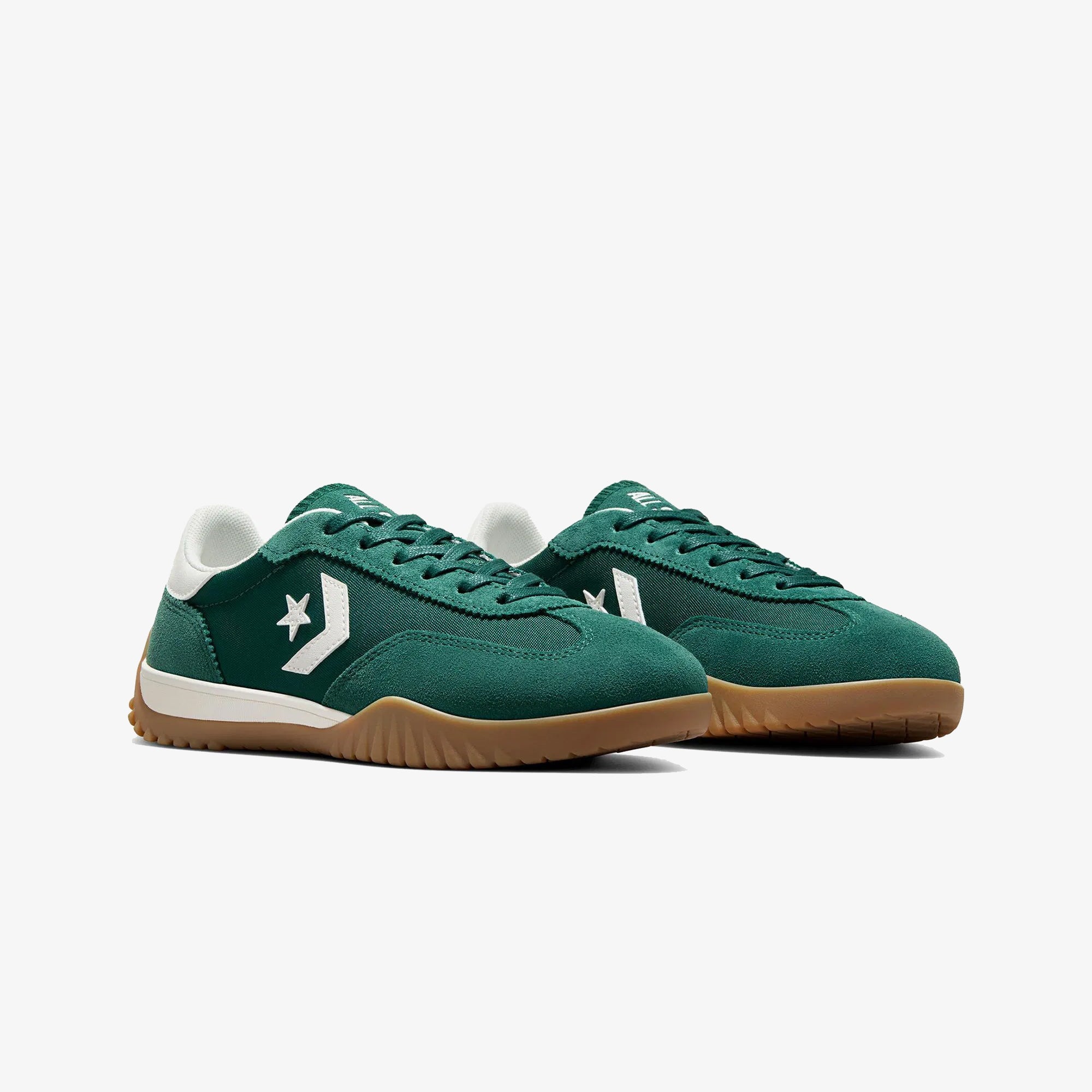 Converse | Run Star Trainer Low { Green/egret/white - view 2