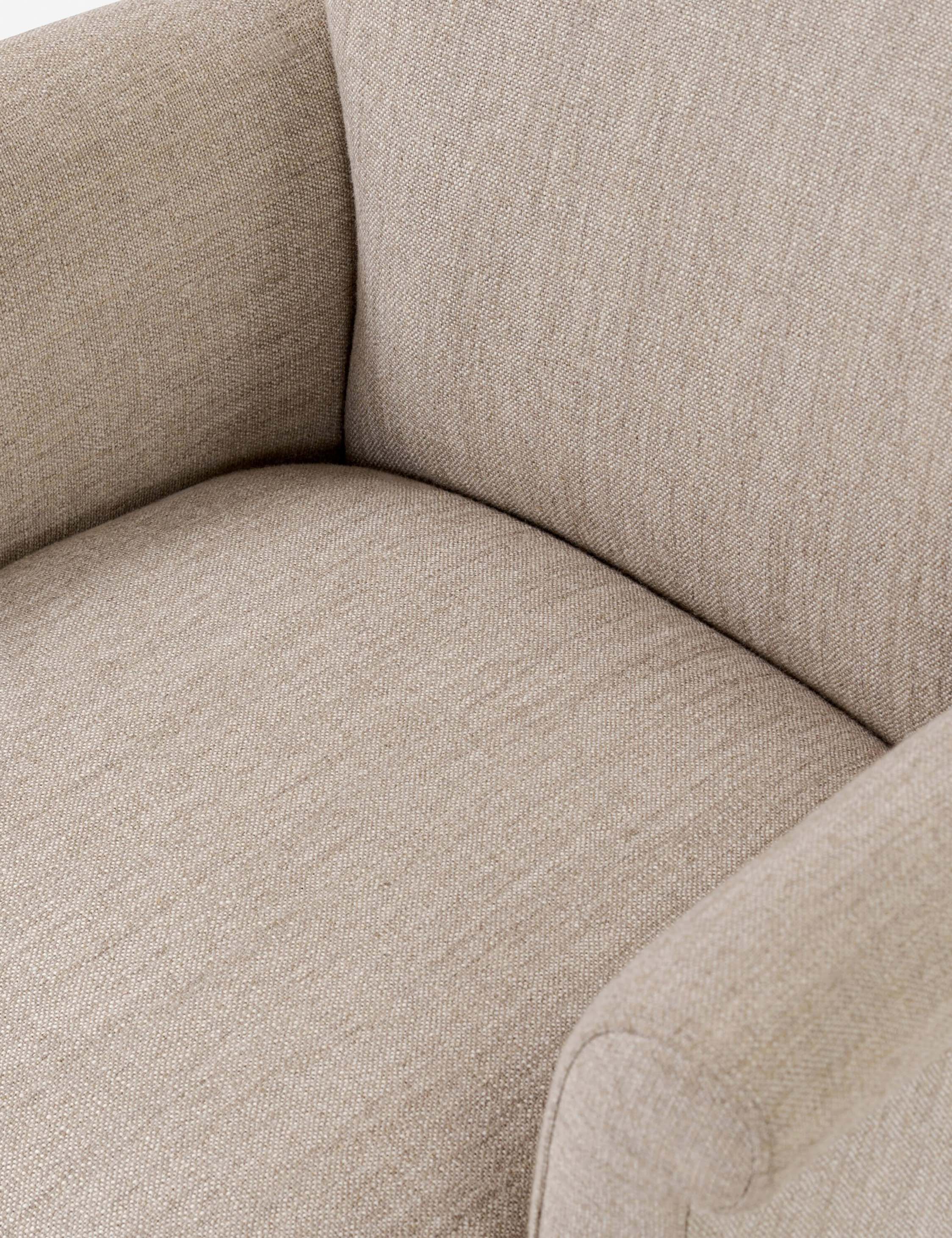 Lulu and Georgia Camellia Swivel Chair by Amber Lewis x Four Hands - view 10