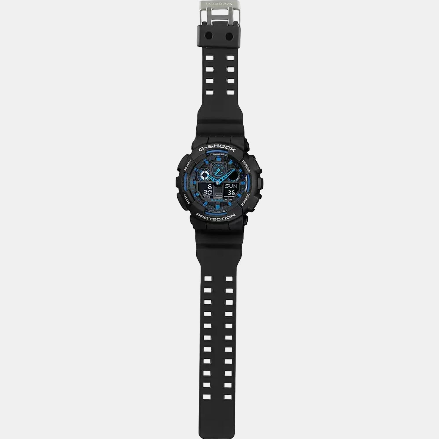 Casio G-Shock Men Quartz Blue Dial Analog-Digital Resin Watch G271 - view 6